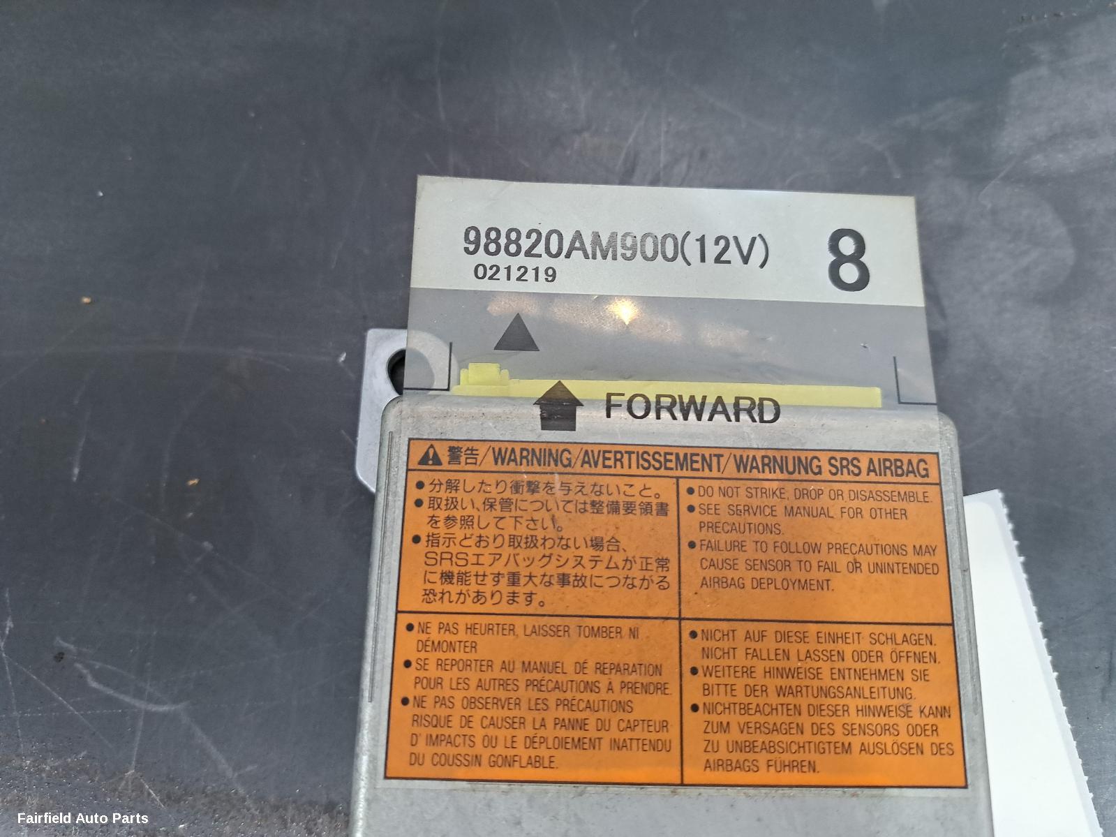 2001-2007 Nissan Skyline Airbag Module Sensor
