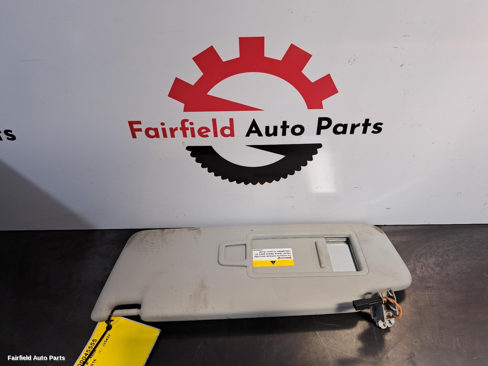 2013-2020 Audi A3 Sunvisor