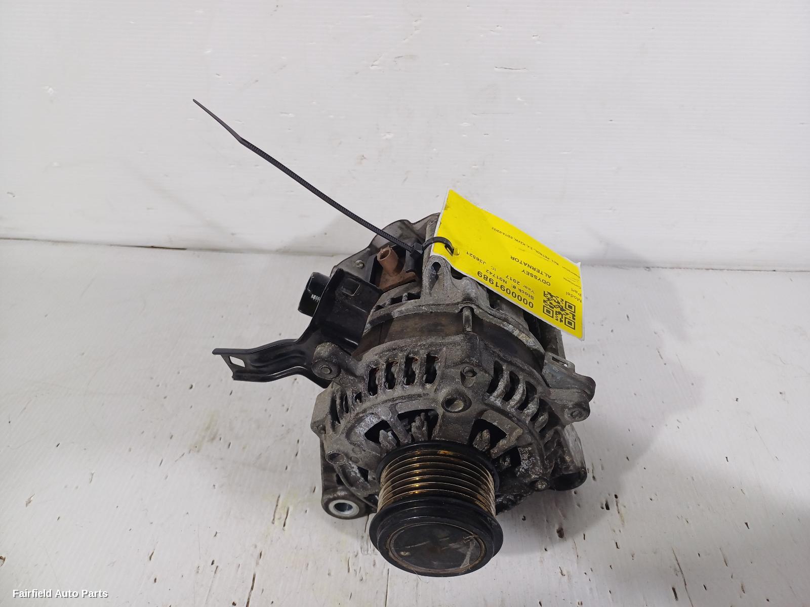 2014-2022 Honda Odyssey Alternator