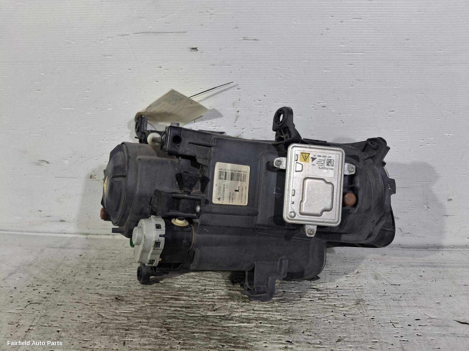 2014-2018 Jeep Cherokee Left Headlamp