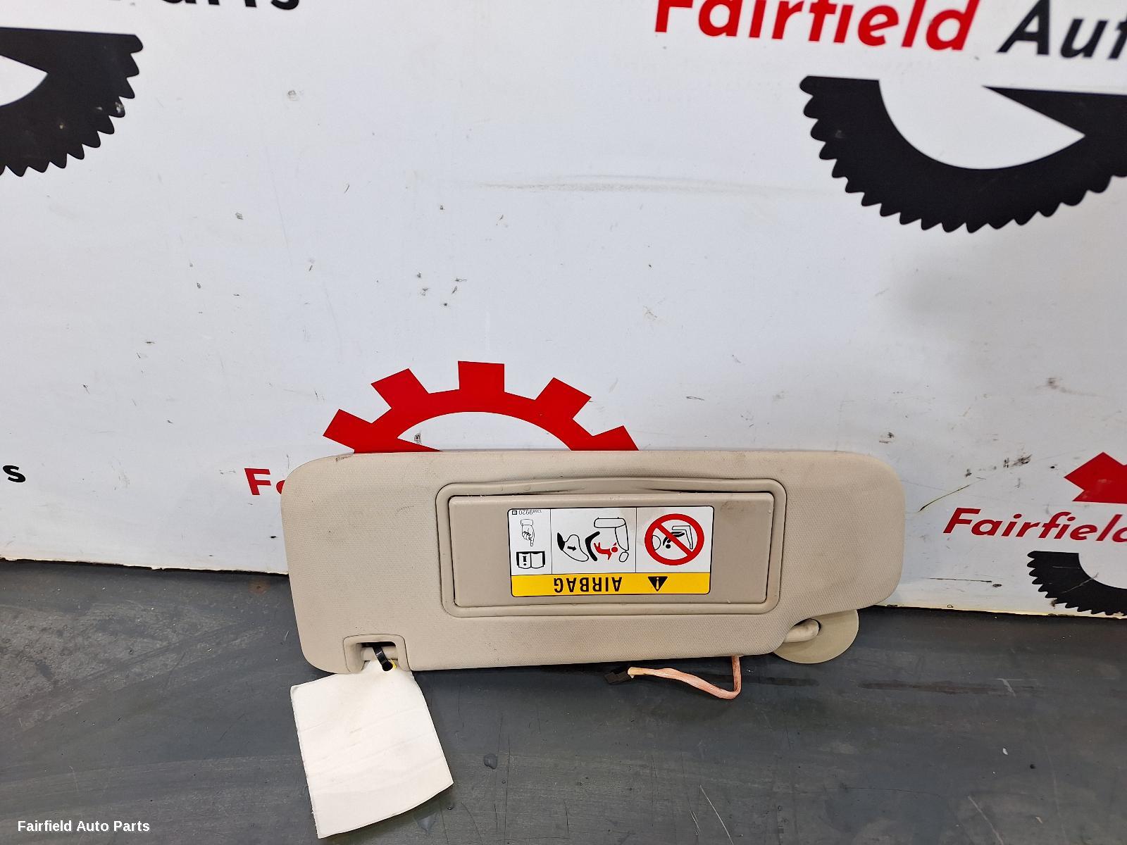 2017-2020 Holden Commodore Sunvisor