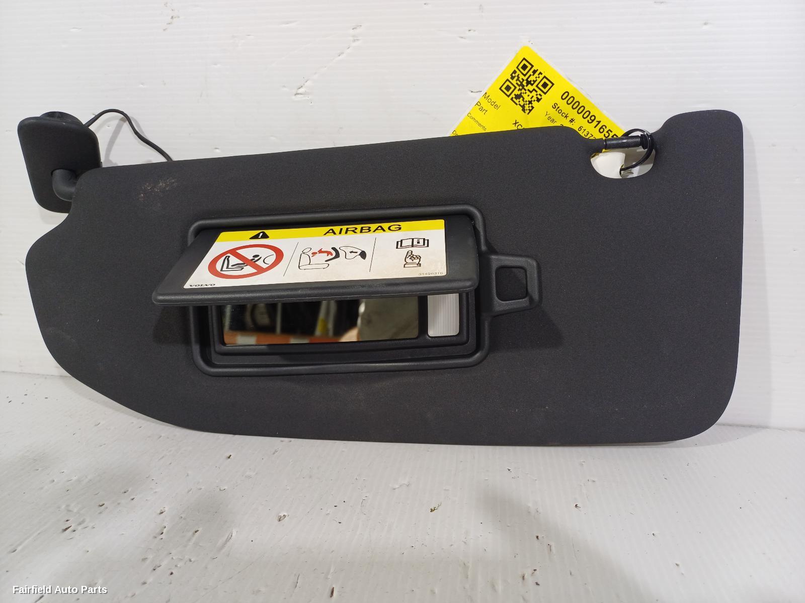 2017-2025 Volvo Xc60 Sunvisor