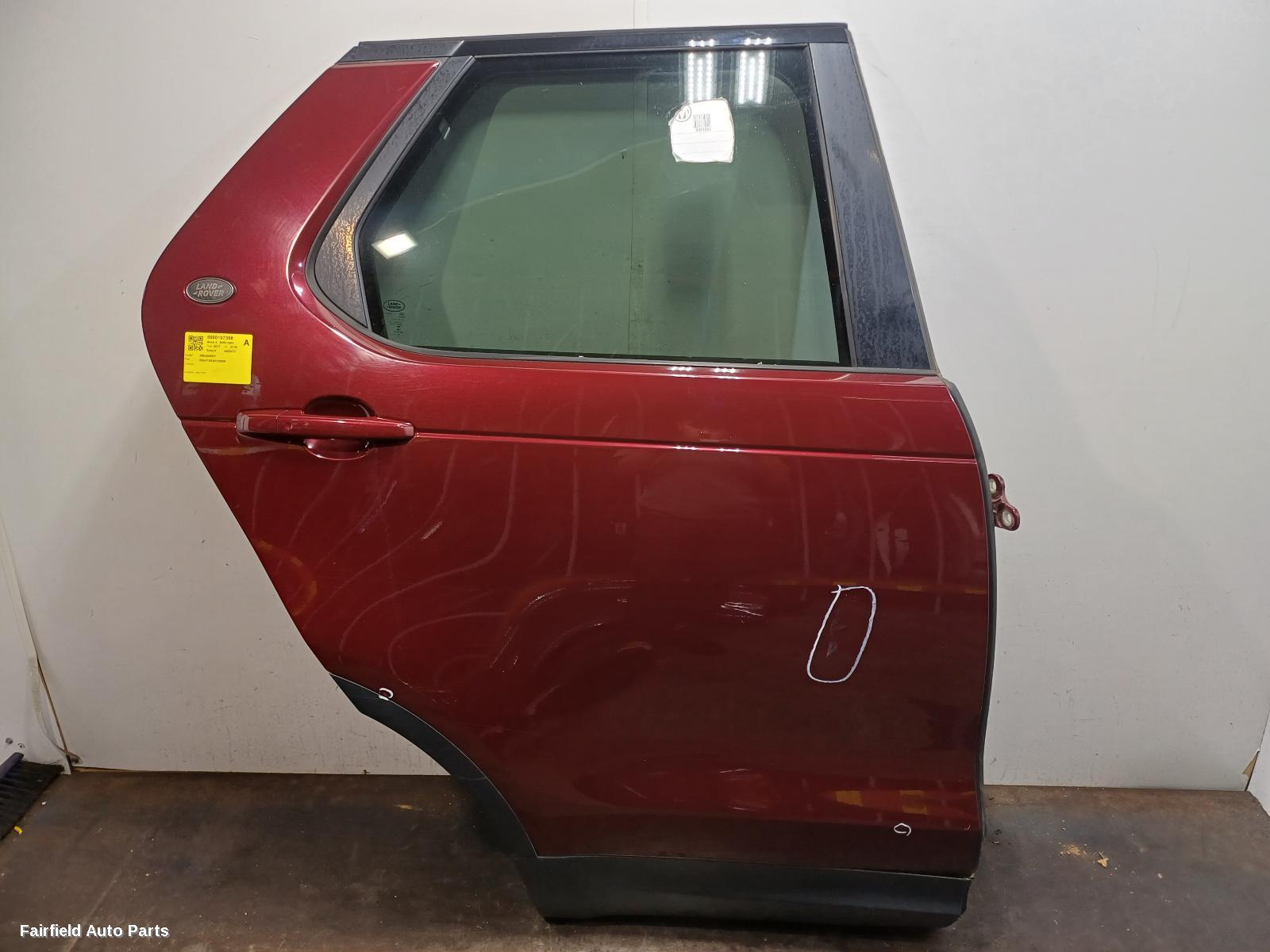 2016-2026 Land Rover Discovery Right Rear Door Sliding