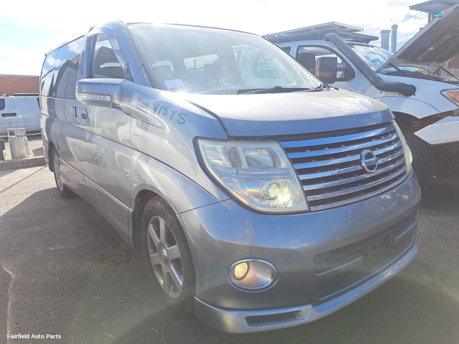 2002-2010 Nissan Elgrand Left Front Door