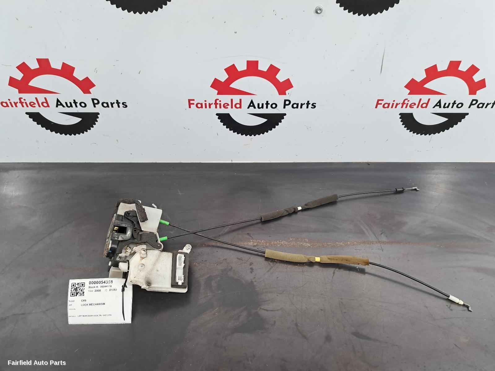 2007-2015 Mazda Cx9 Door Boot Gate Lock
