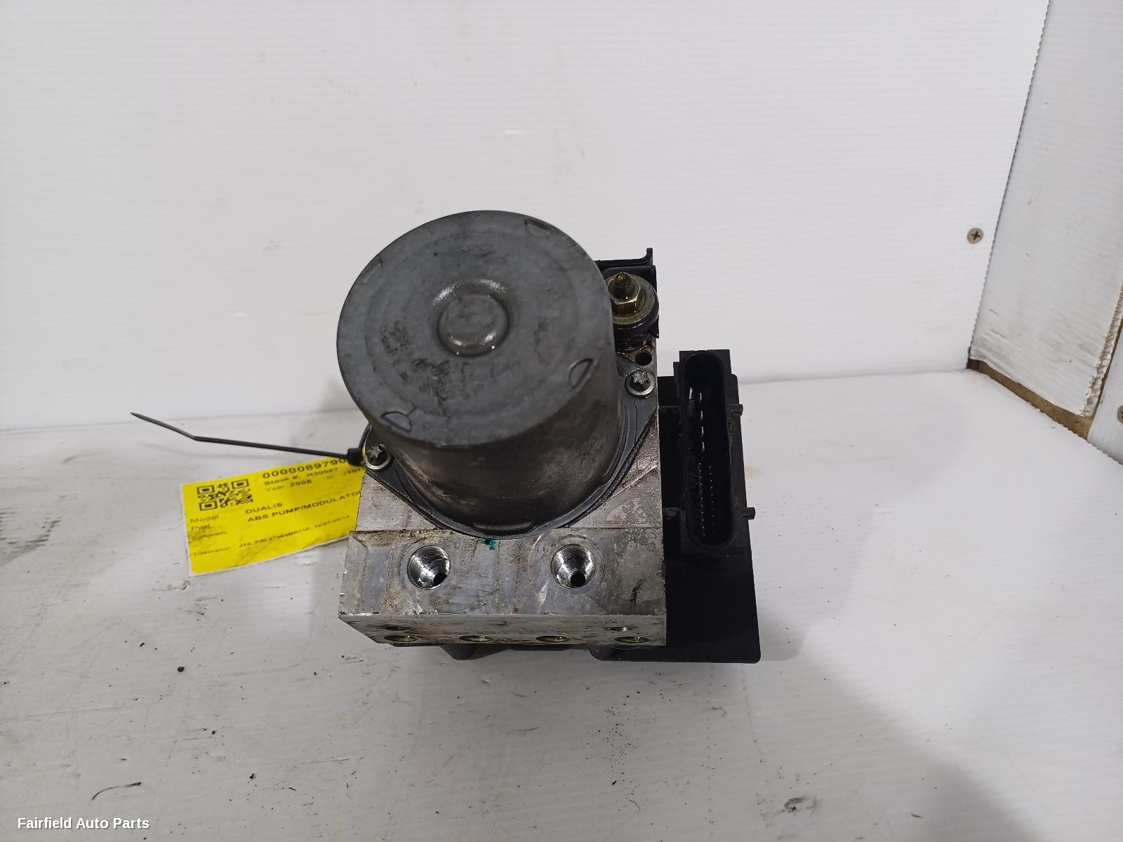 2007-2014 Nissan Dualis Abs Pump Modulator