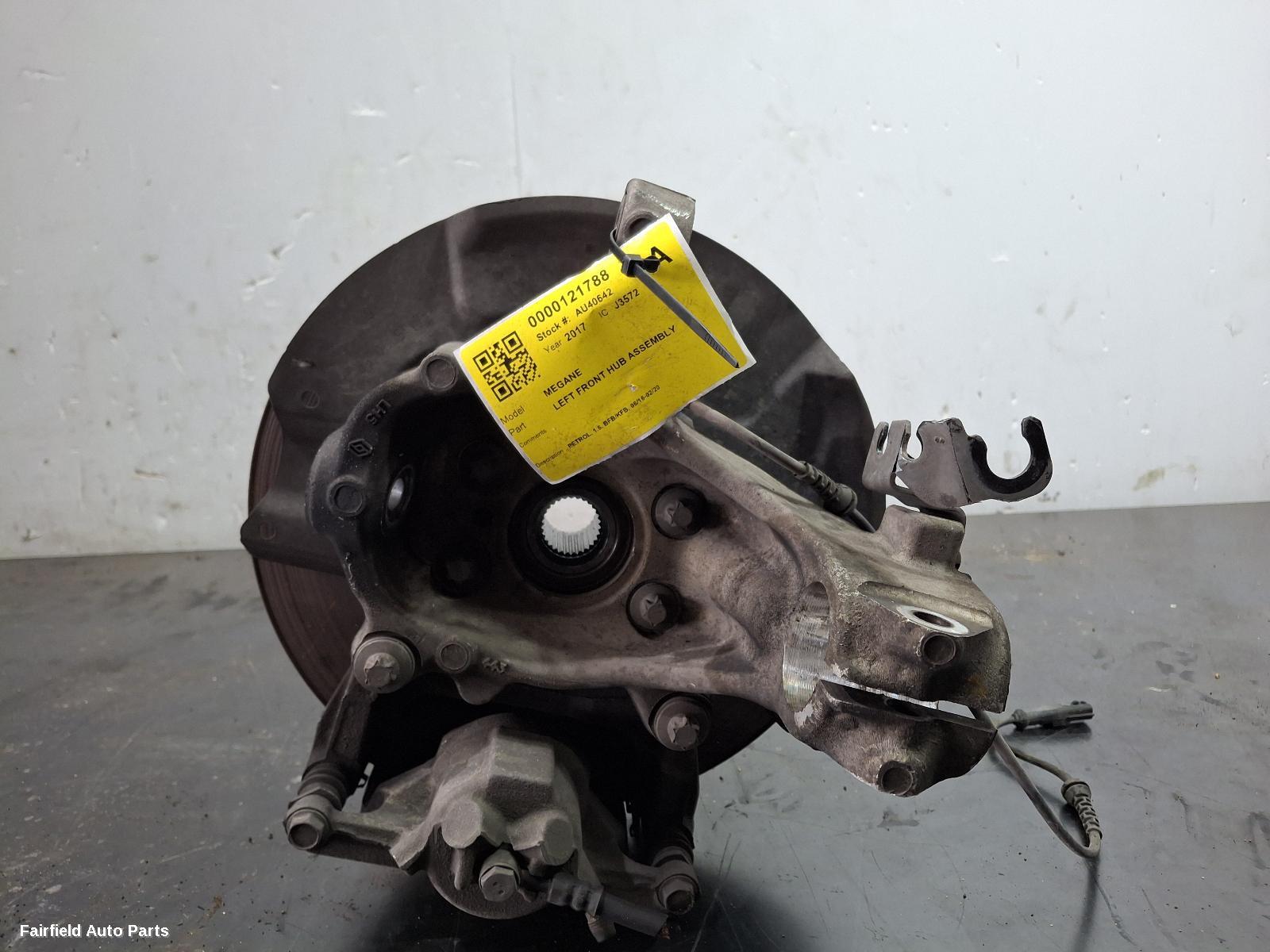 2016-2020 Renault Megane Left Front Hub Assembly