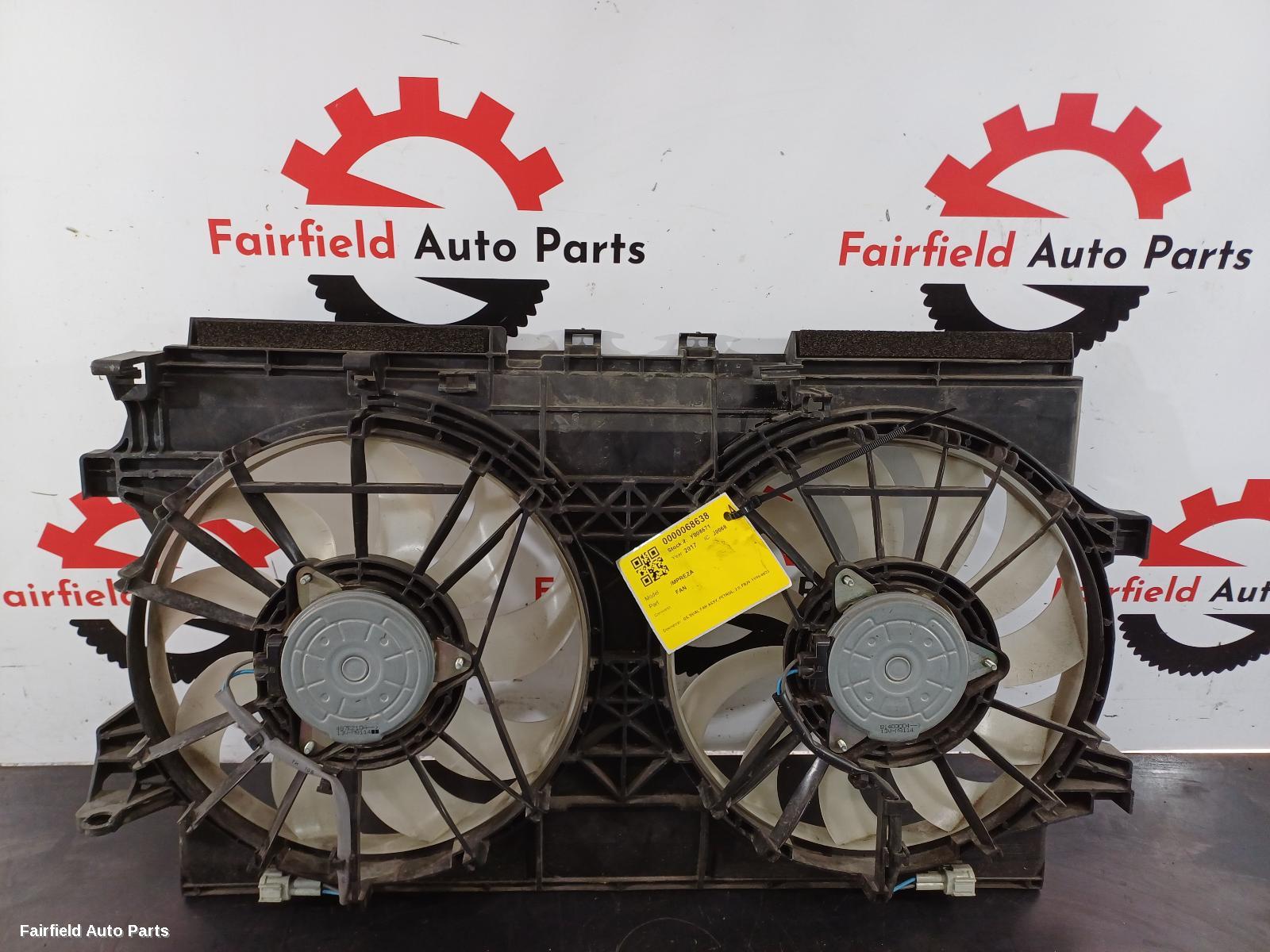 2016-2023 Subaru Impreza Fan