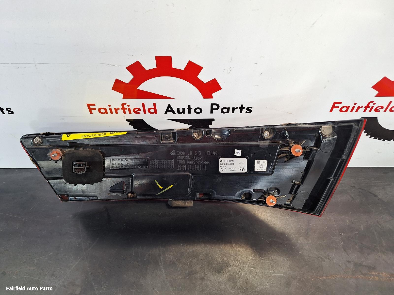 2015-2020 Audi Q7 Left Taillight