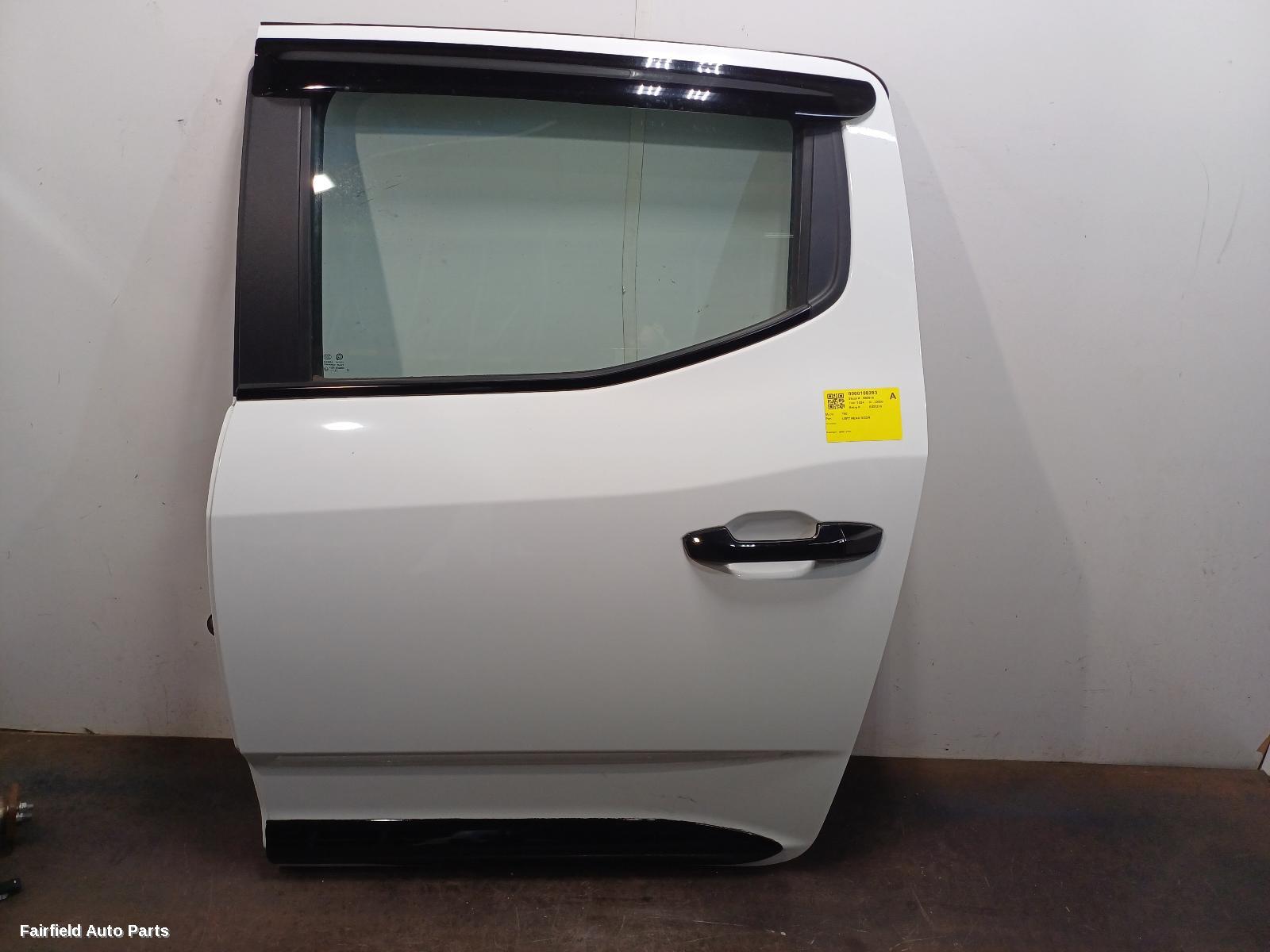 2017-2026 Ldv T60 Left Rear Door Sliding