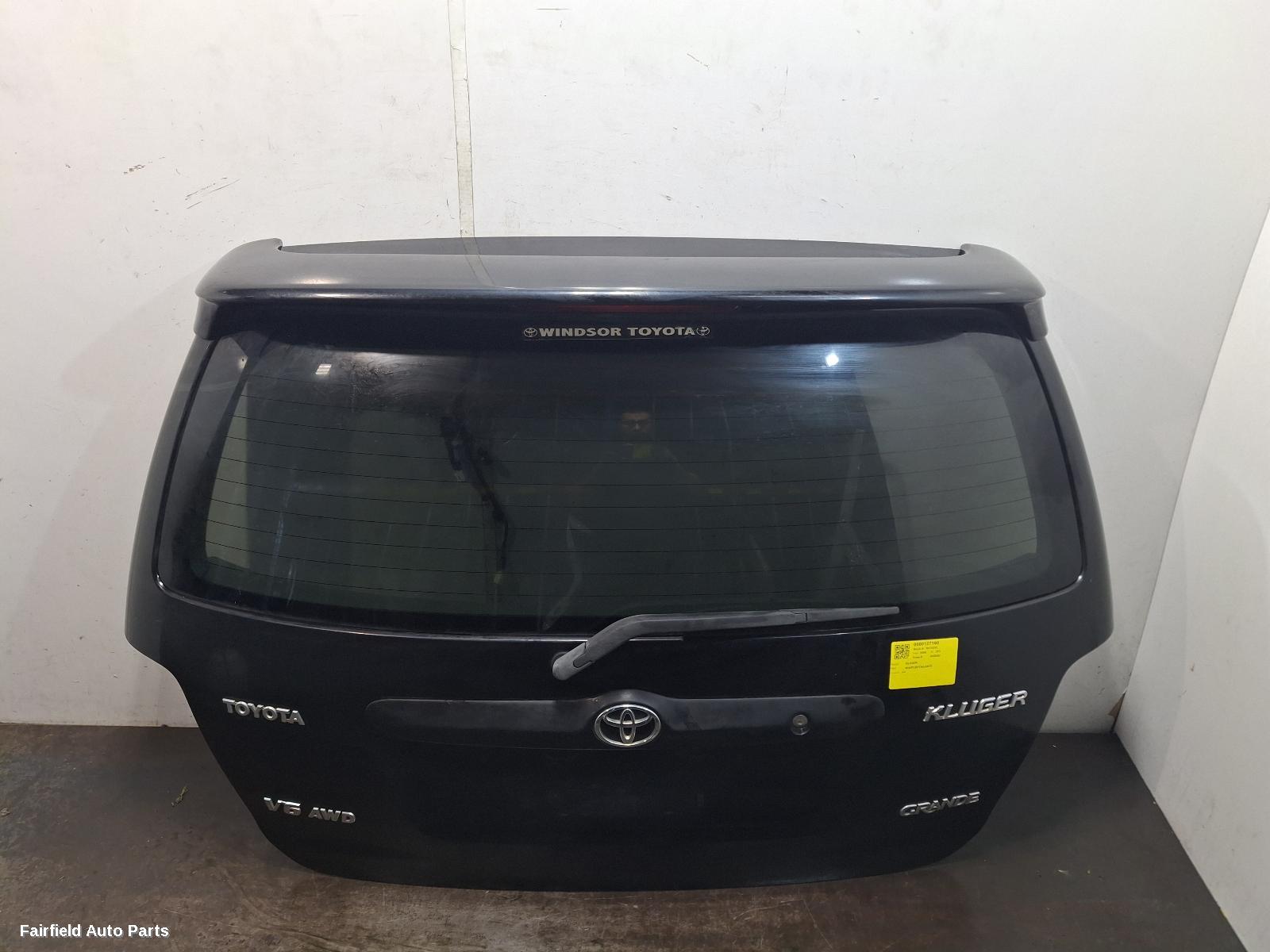 2001-2007 Toyota Kluger Bootlid Tailgate
