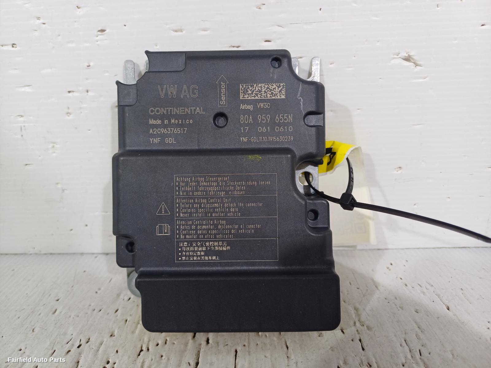 2017-2025 Audi Q5 Airbag Module Sensor