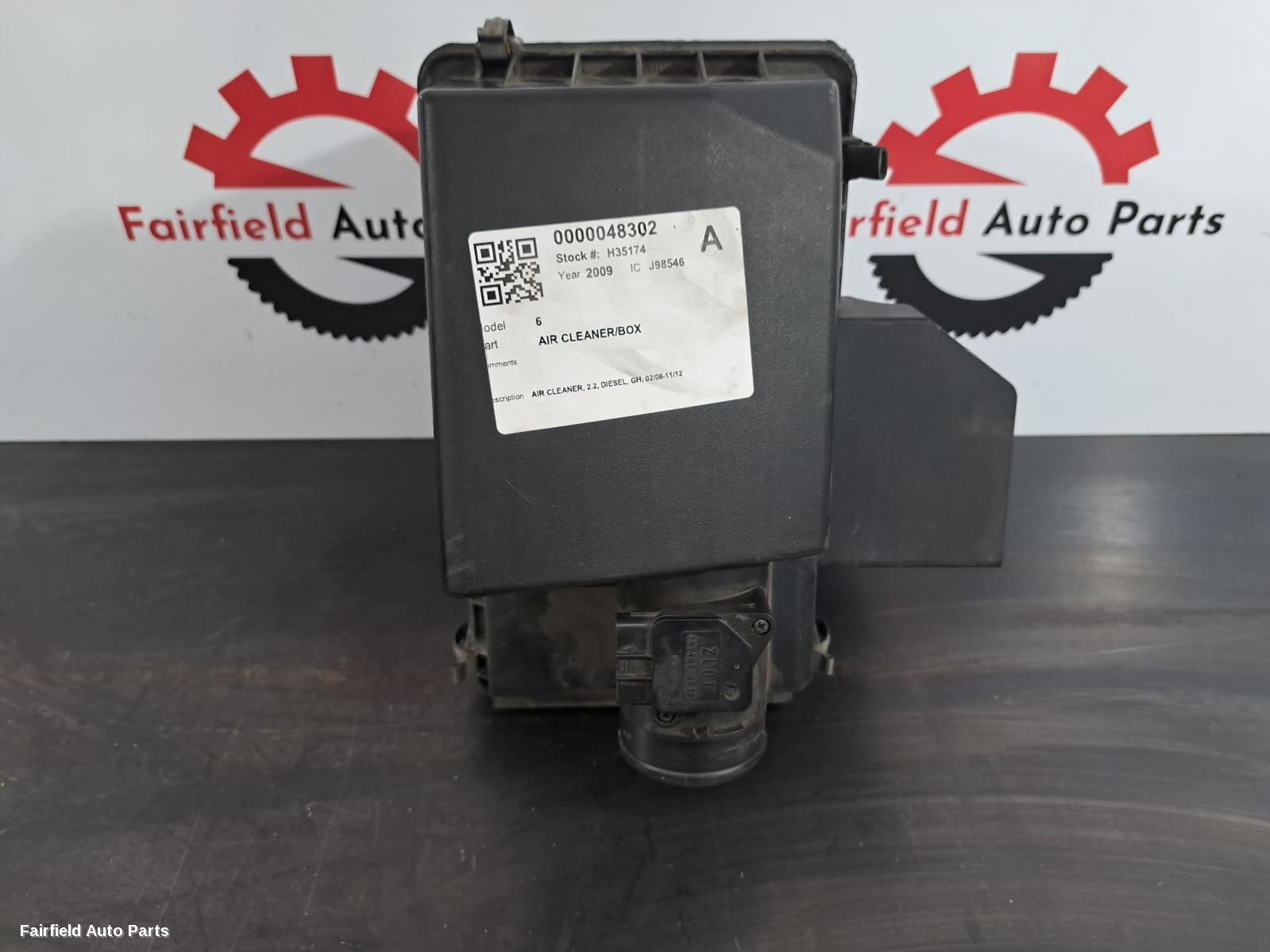 2008-2012 Mazda 6 Air Cleaner Box