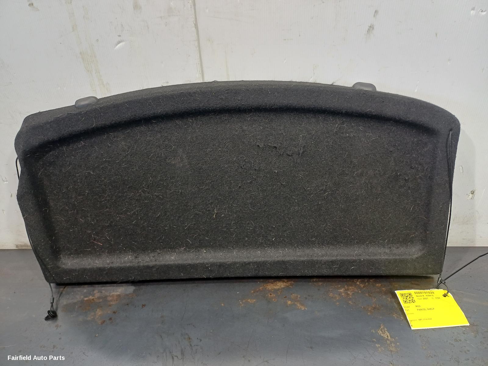 2016-2024 Mg Mg3 Parcel Shelf Cargo Blind