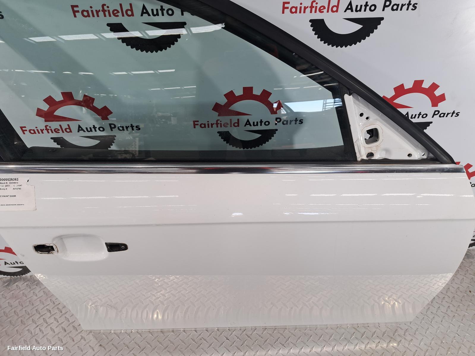 2008-2016 Audi A4 Right Front Door