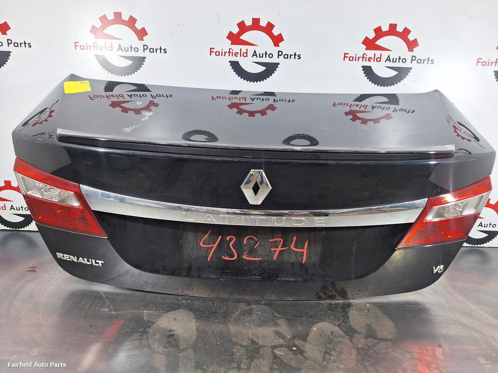 2011-2016 Renault Latitude Bootlid Tailgate