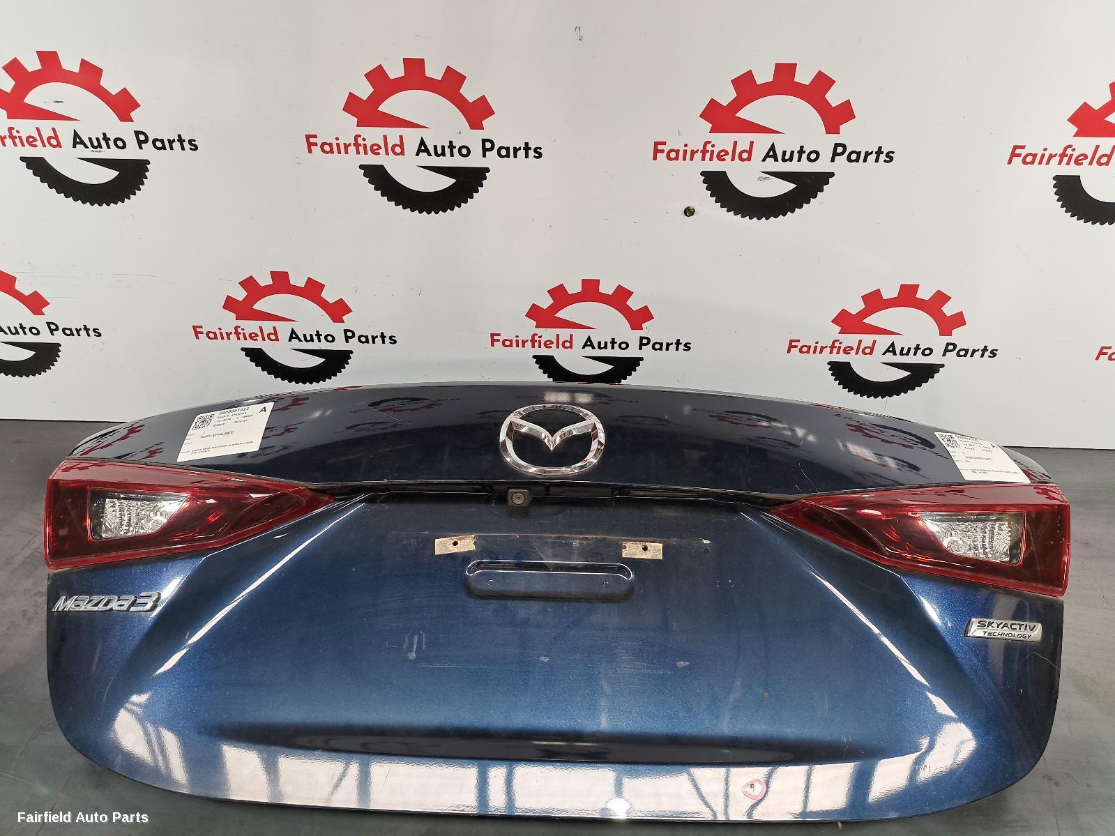 2013-2019 Mazda 3 Bootlid Tailgate