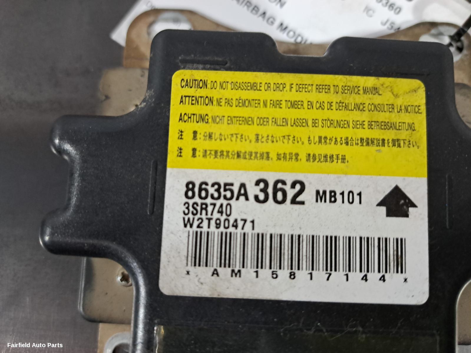 2015-2023 Mitsubishi Triton Airbag Module Sensor