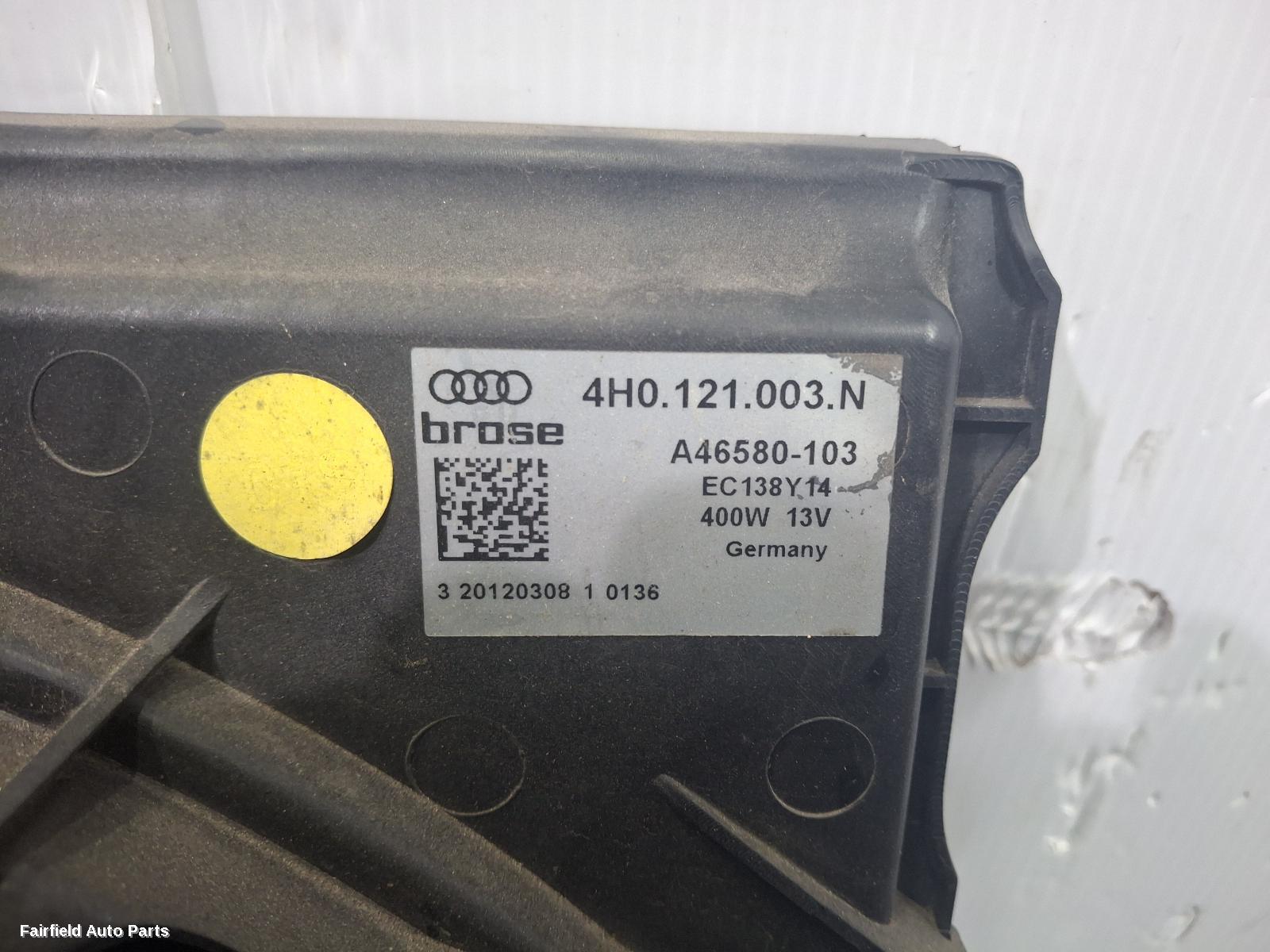 2011-2018 Audi A7 Fan