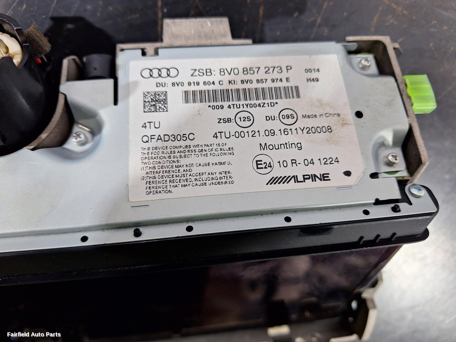 2013-2020 Audi A3 Radio Cd Dvd Sat Tv