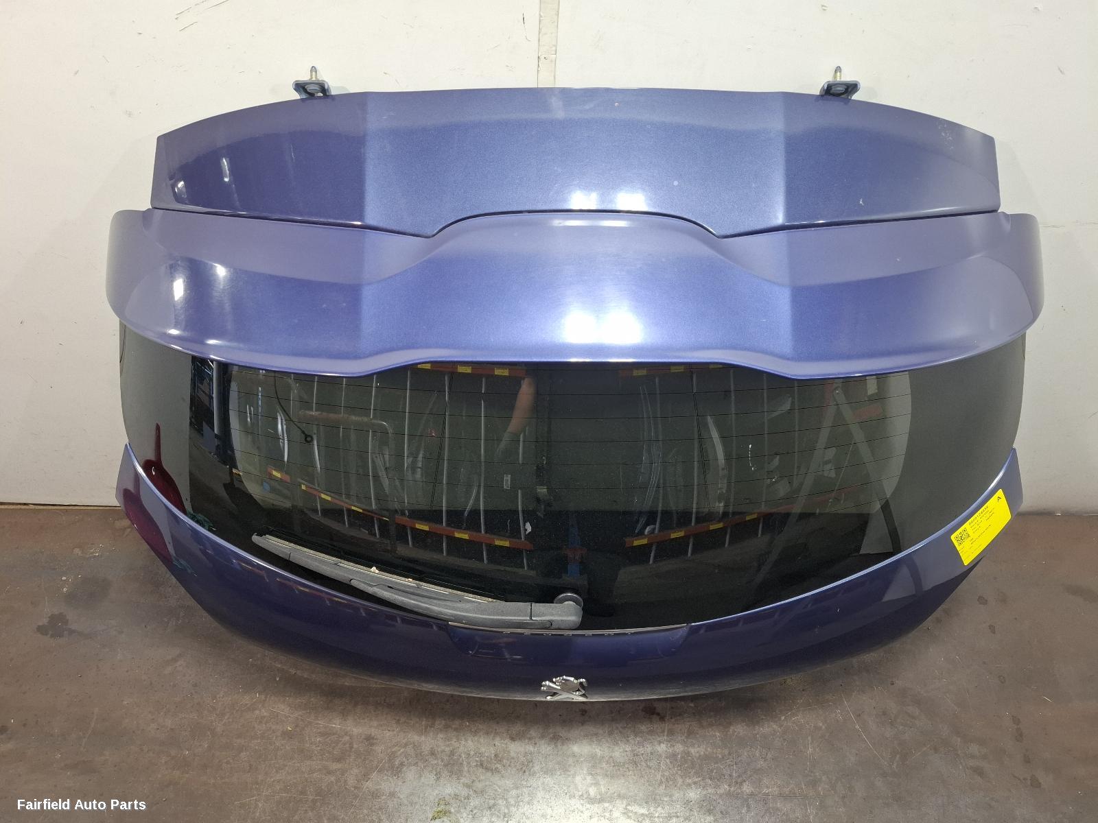 2012-2018 Peugeot 208 Bootlid Tailgate