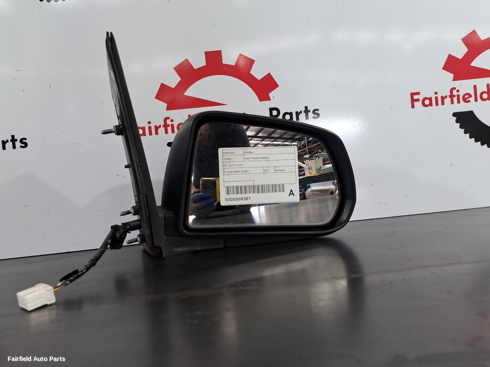 2013-2016 Proton Exora Right Door Mirror