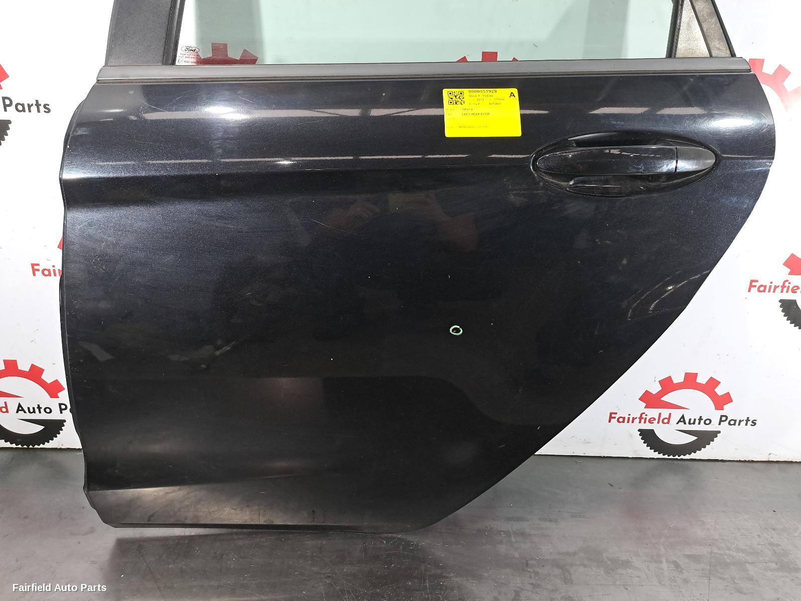 2010-2019 Ford Fiesta Left Rear Door Sliding