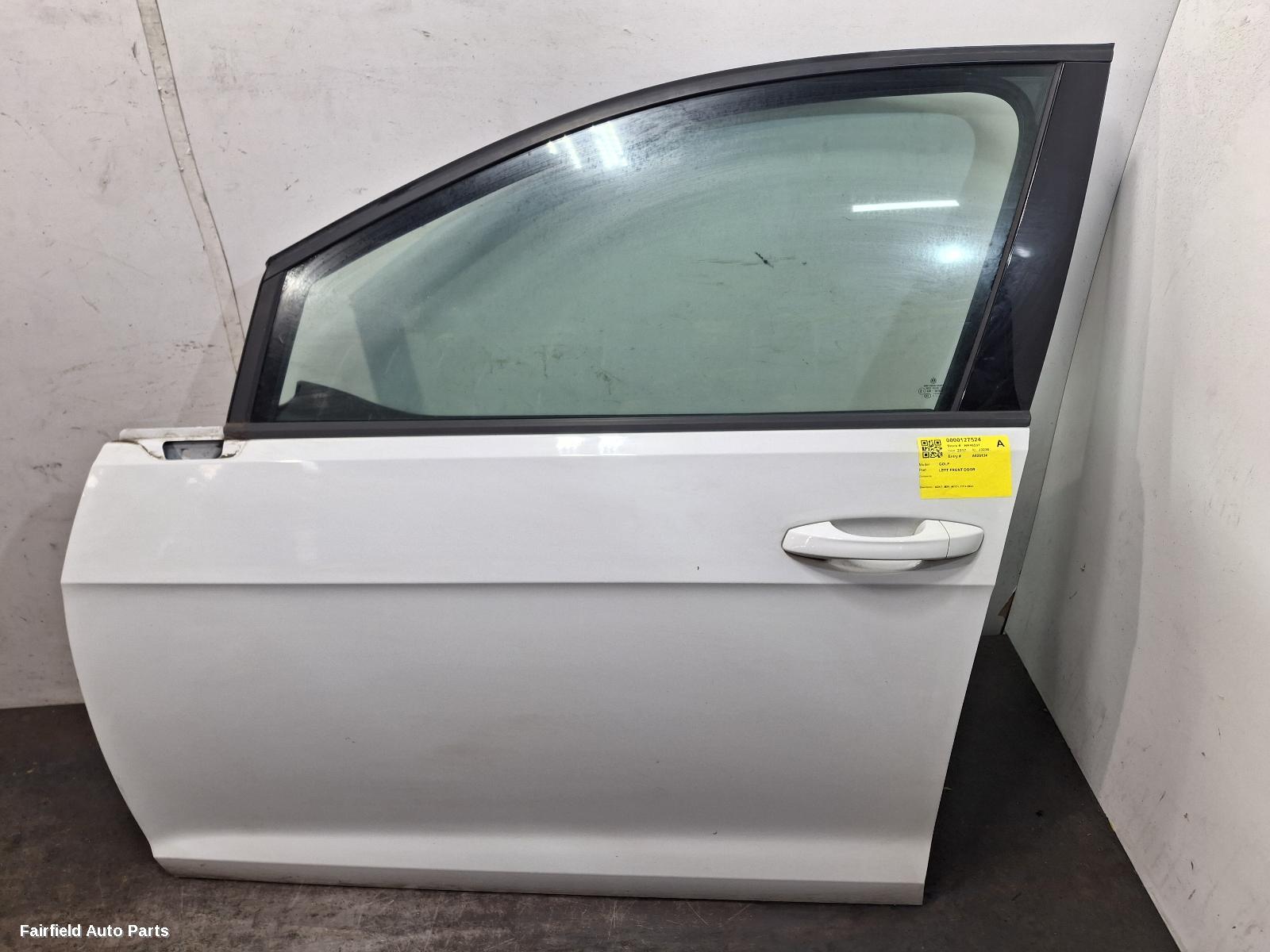 2012-2020 Volkswagen Golf Left Front Door