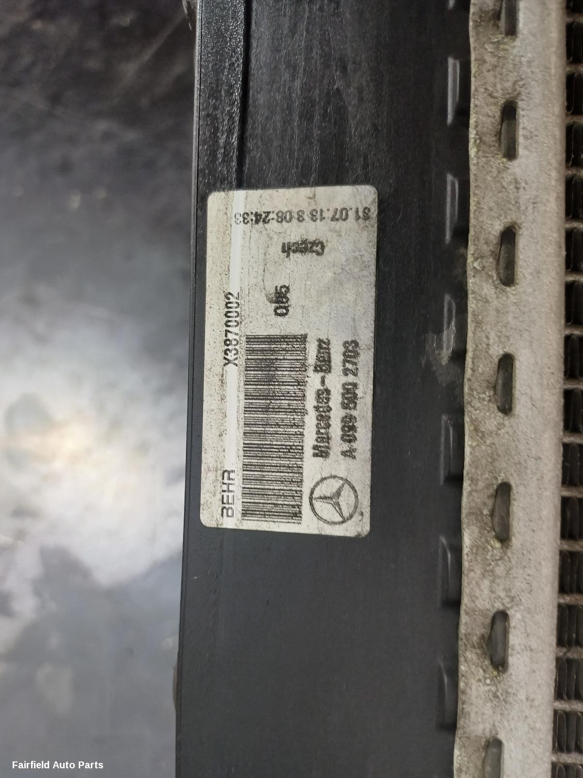 2007-2015 Mercedes C Class Radiator