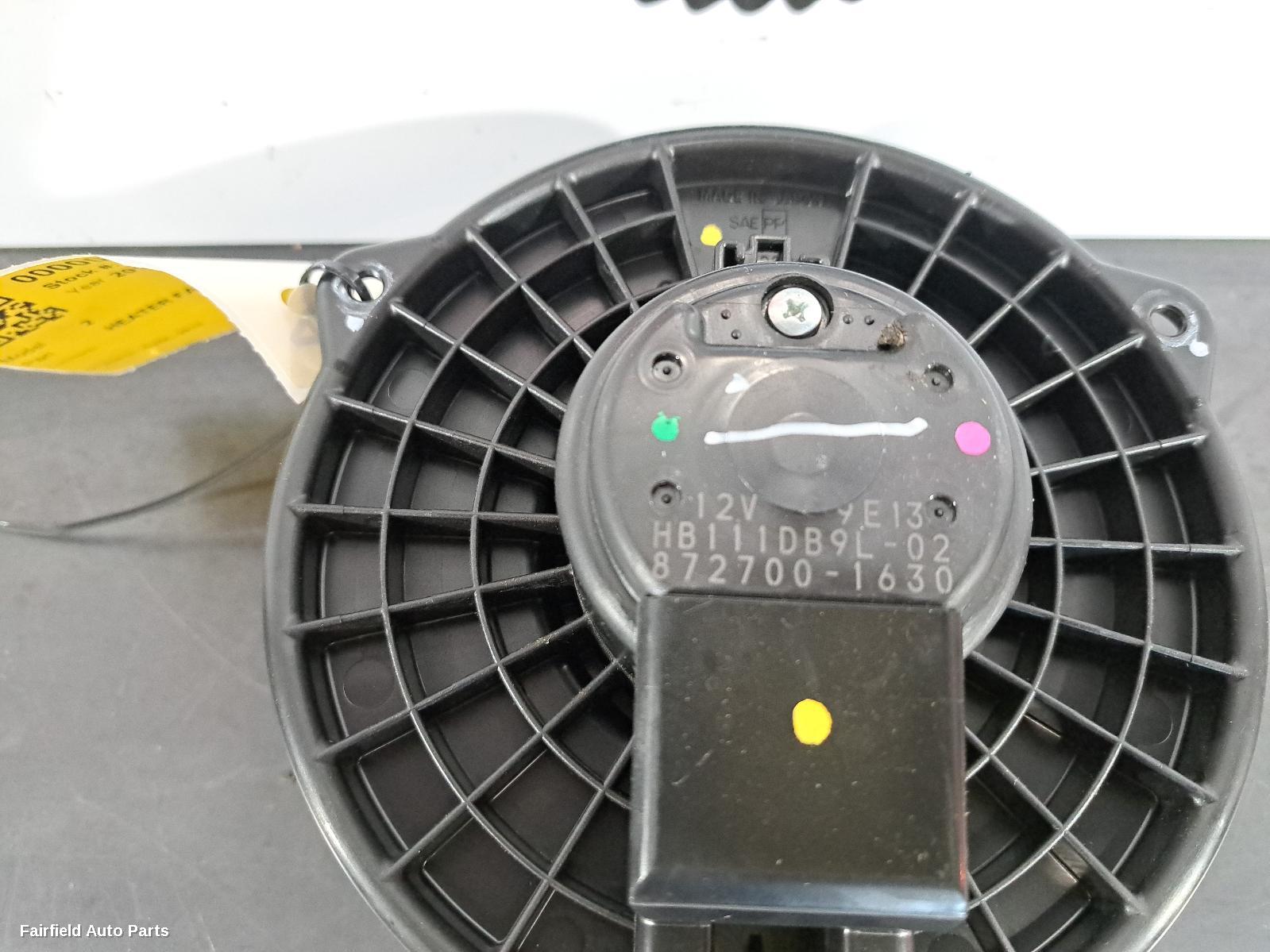 2014-2026 Mazda 2 Heater Fan Motor