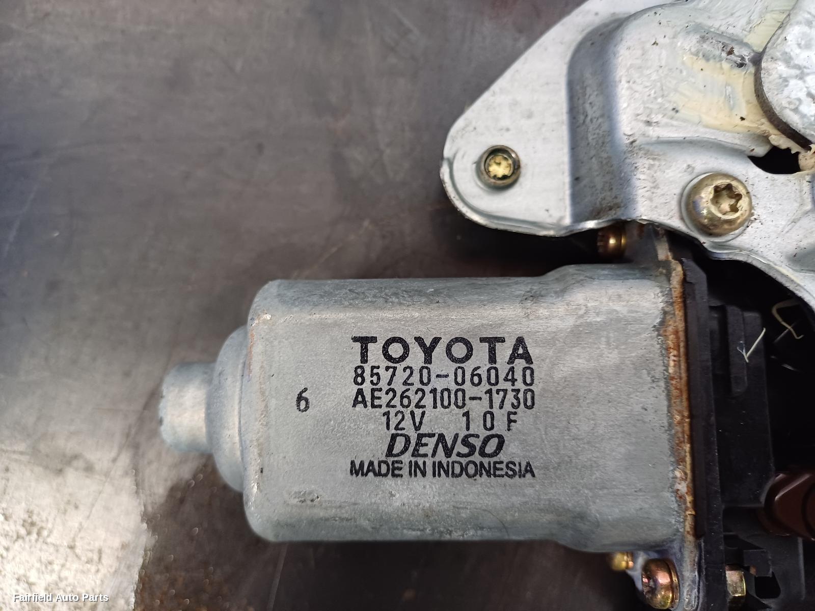 2002-2006 Toyota Camry Right Rear Wnd Reg Motor