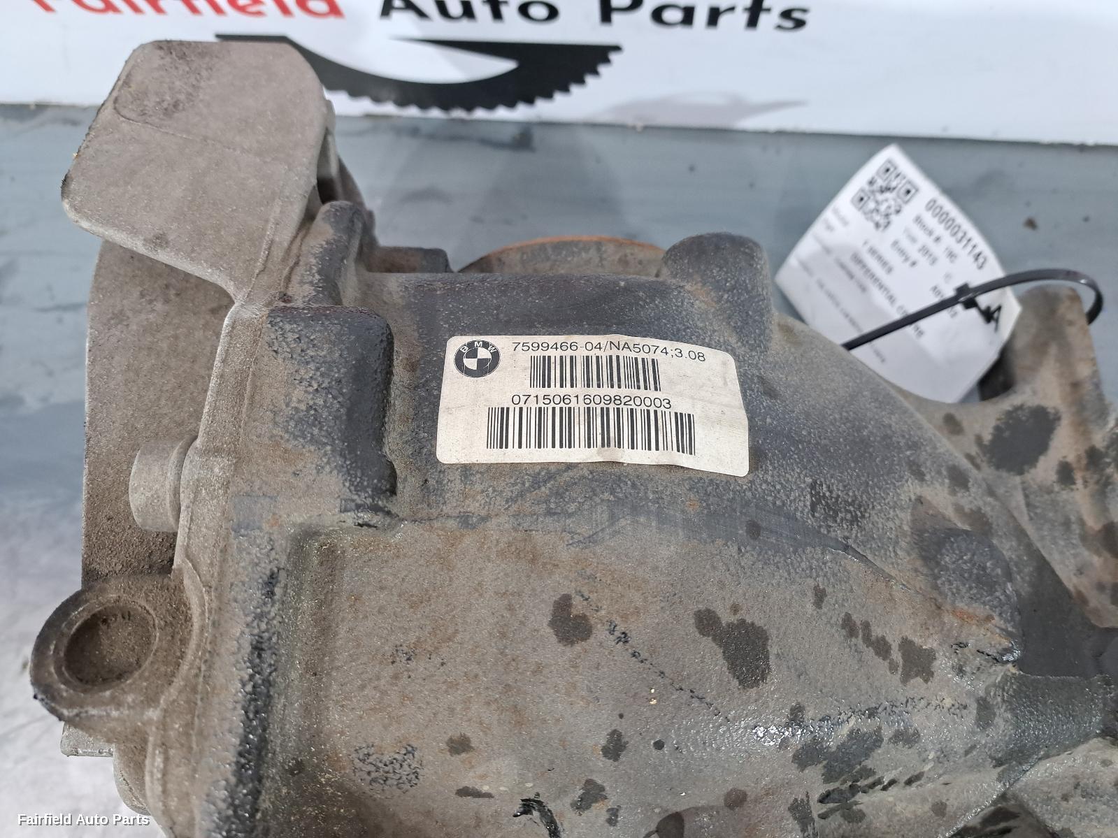 2011-2019 Bmw 1 Series Differential Centre