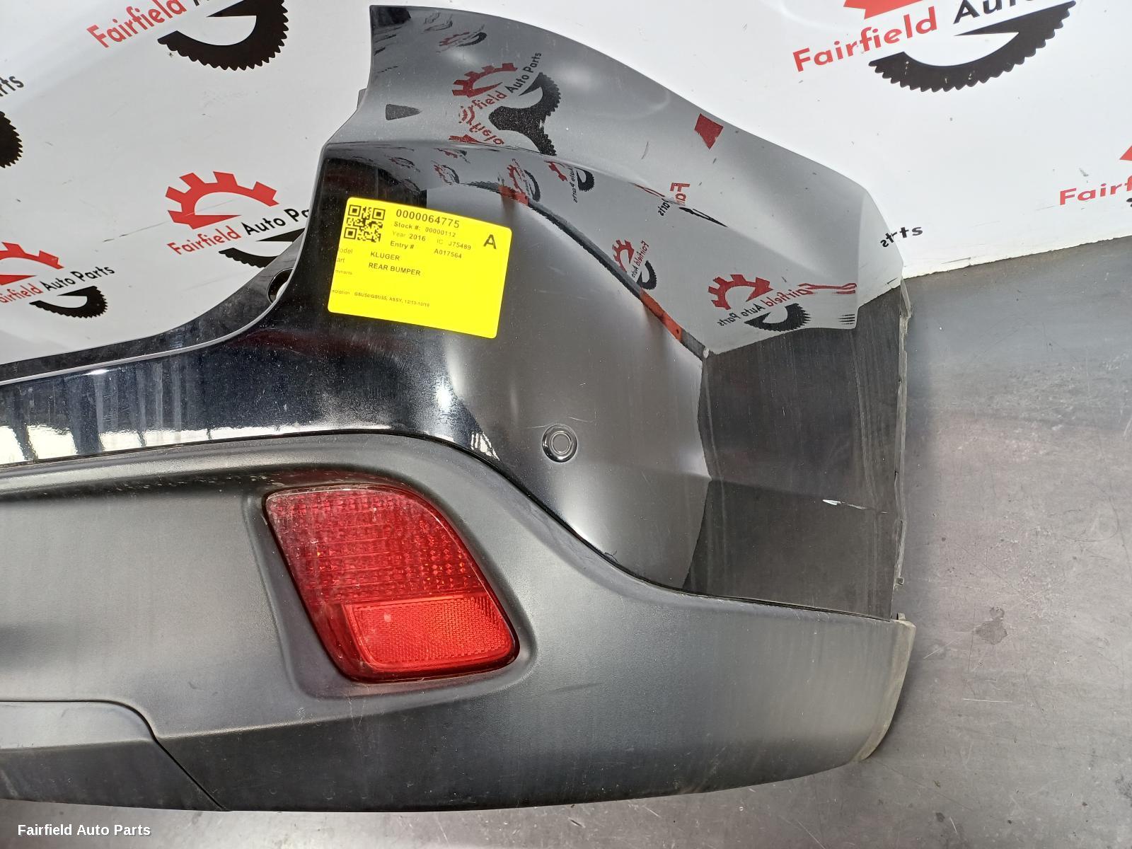 2013-2016 Toyota Kluger Rear Bumper