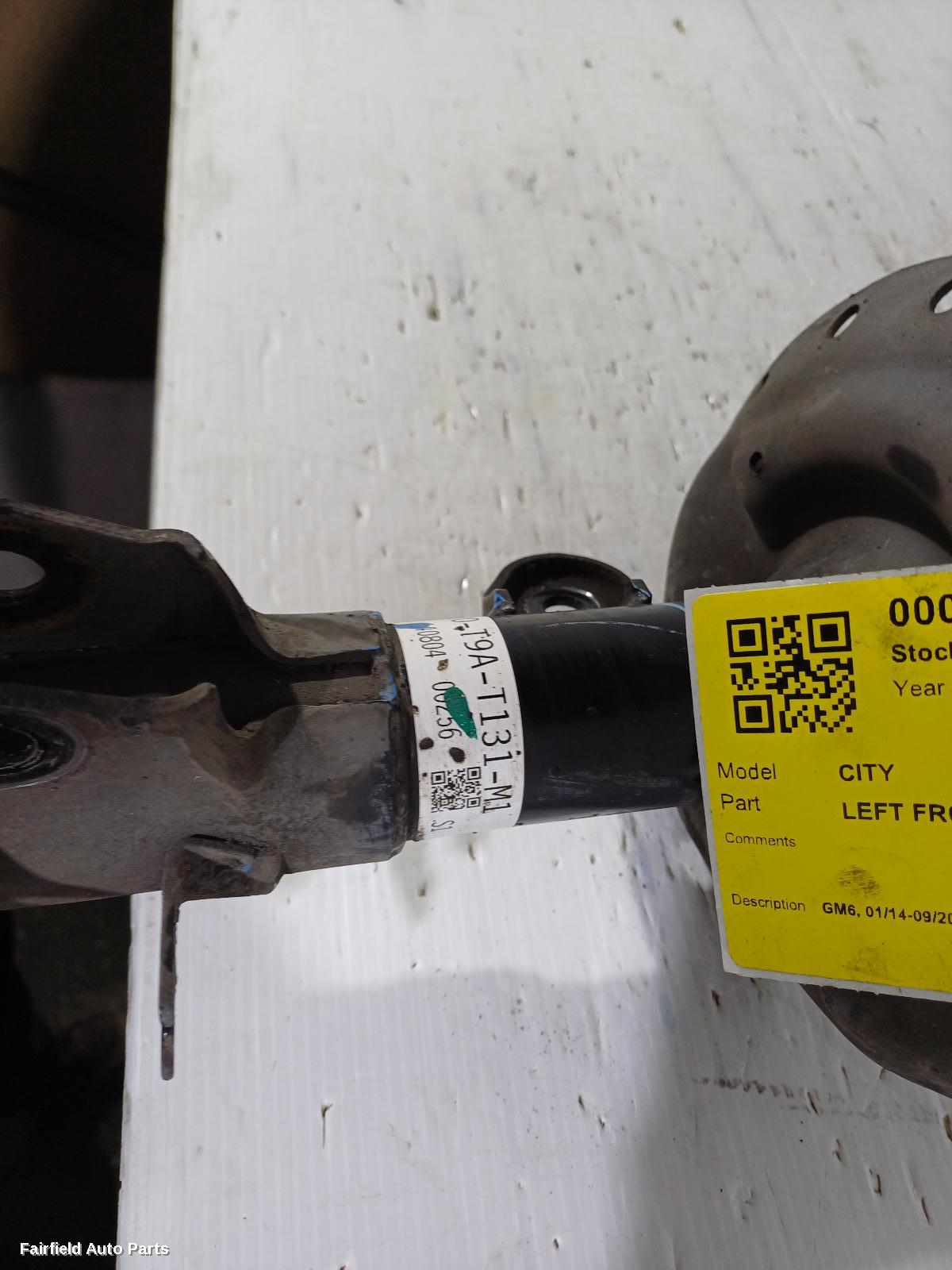 2014-2020 Honda City Left Front Strut