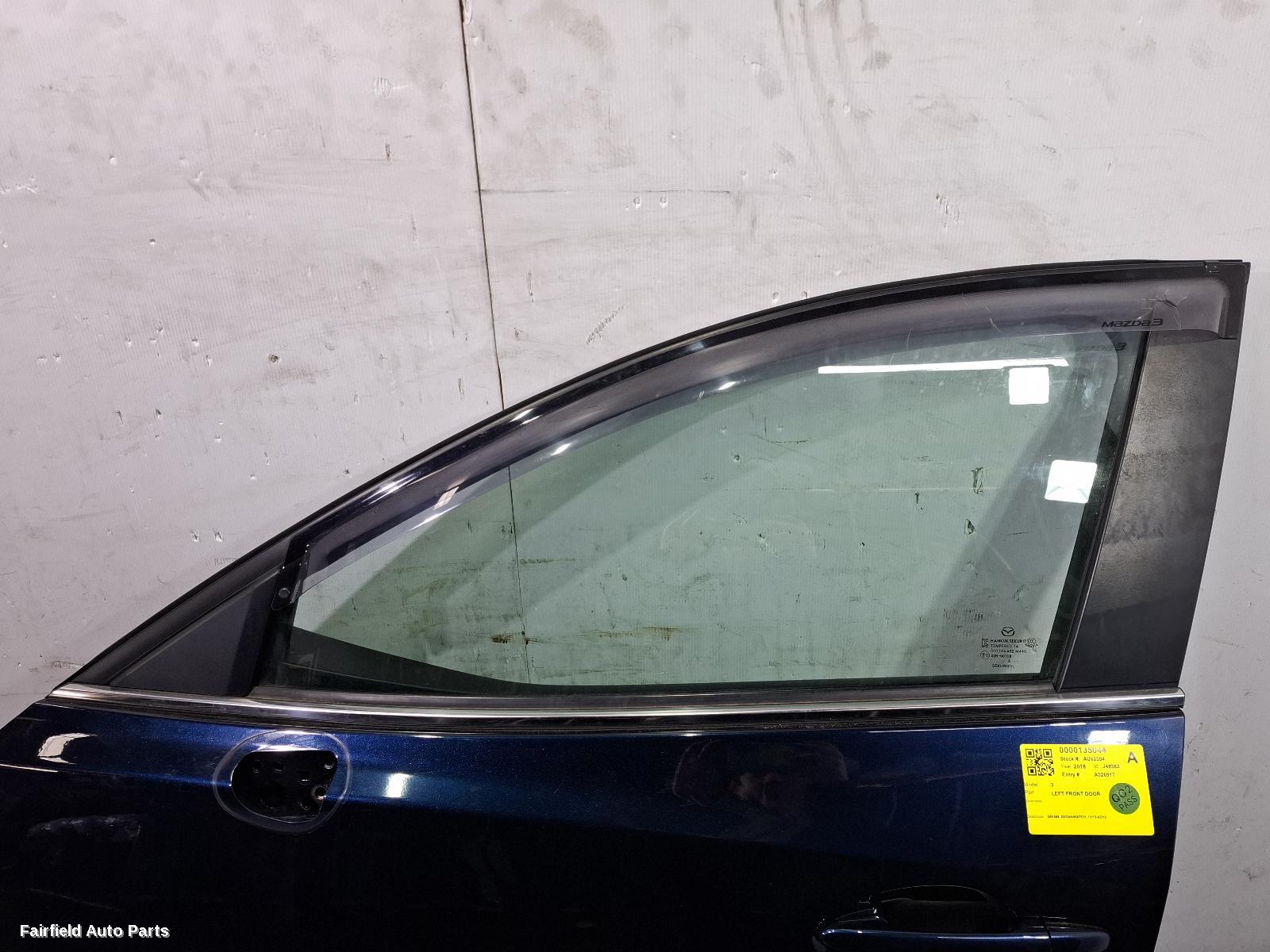 2013-2019 Mazda 3 Left Front Door