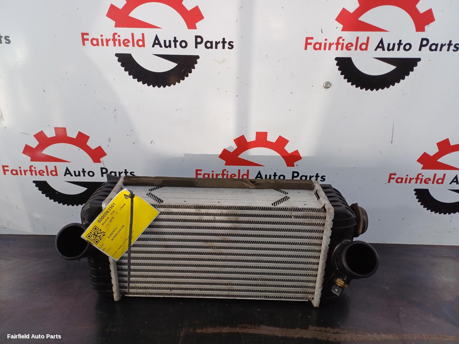 2015-2020 Kia Sorento Intercooler