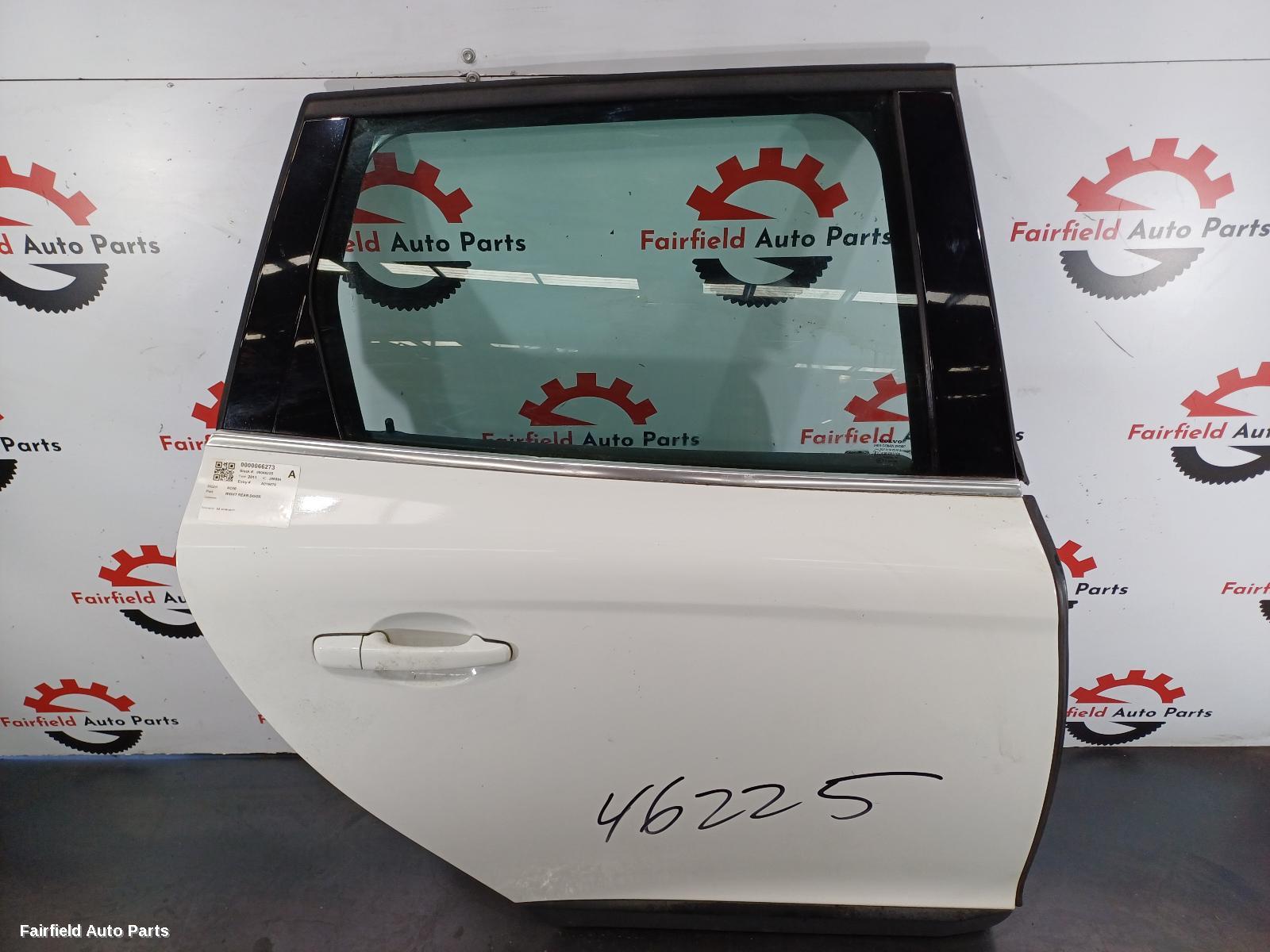 2009-2017 Volvo Xc60 Right Rear Door Sliding