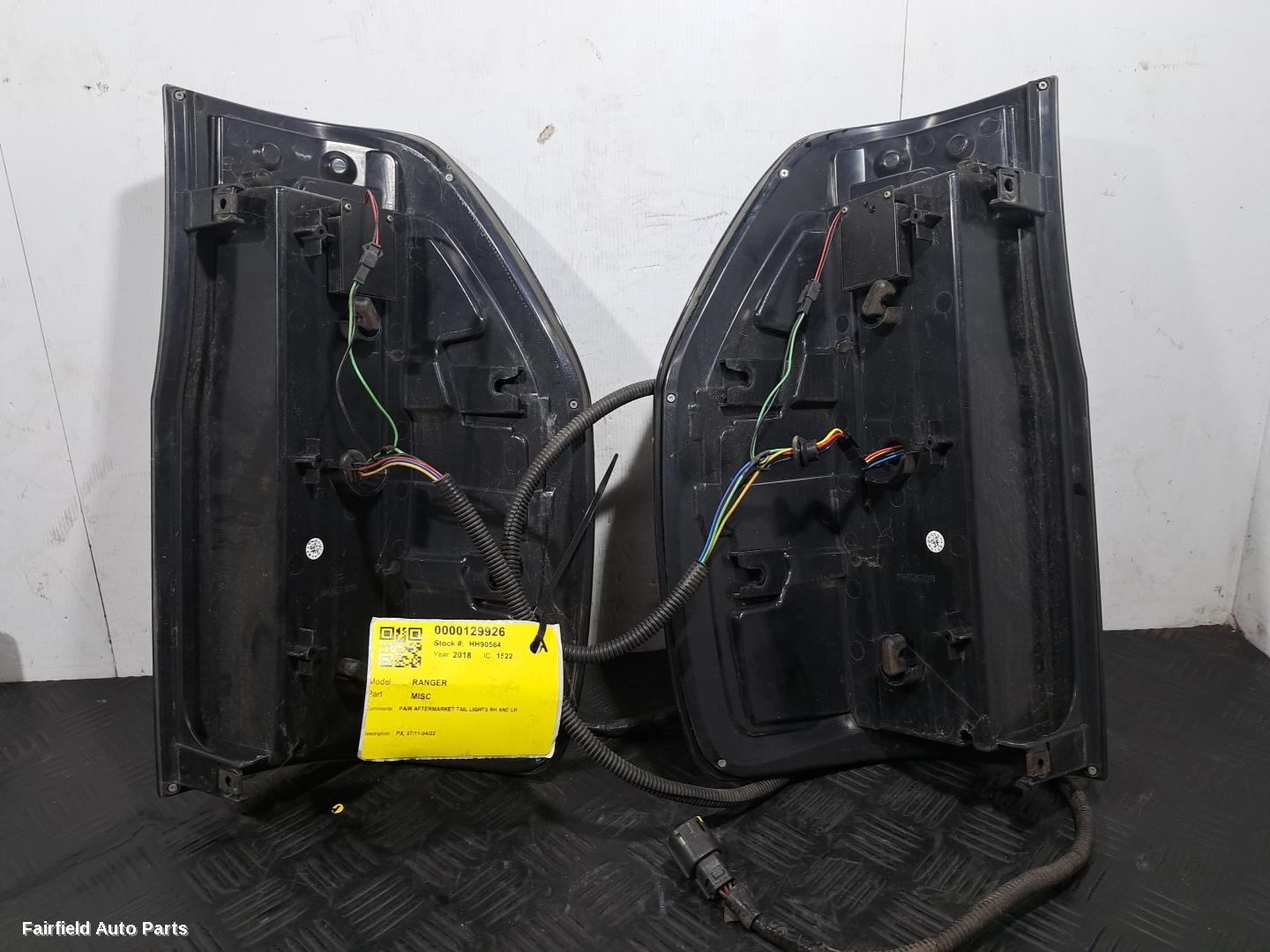 2011-2022 Ford Ranger Misc
