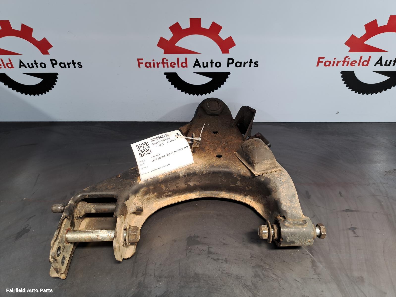 1997-2015 Nissan Navara Left Front Lower Control Arm