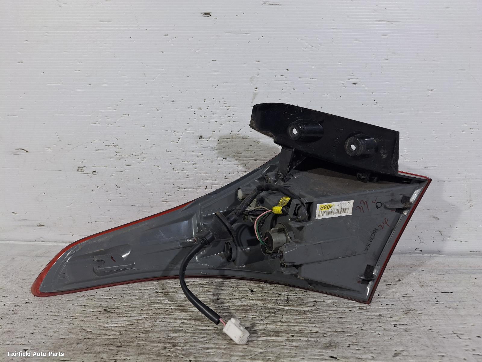 2012-2017 Hyundai I30 Right Taillight