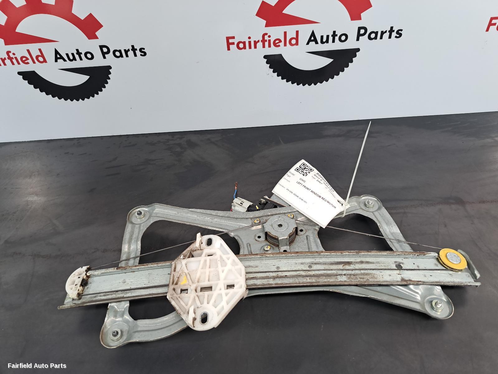 2006-2011 Honda Civic Left Front Window Reg Motor