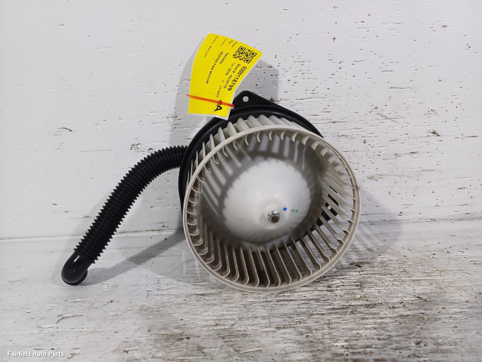 2015-2025 Nissan Navara Heater Fan Motor