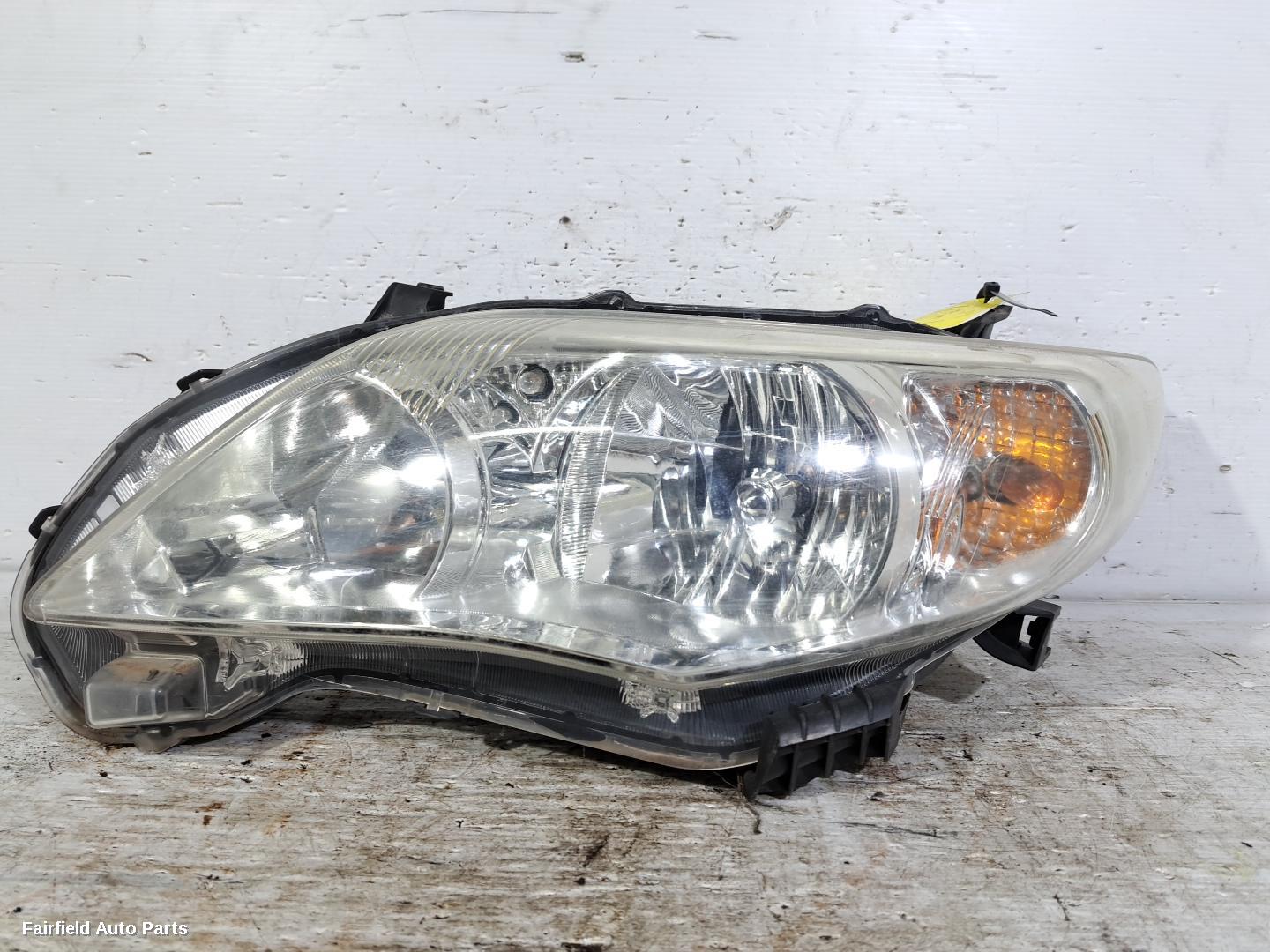 2007-2010 Toyota Corolla Left Headlamp