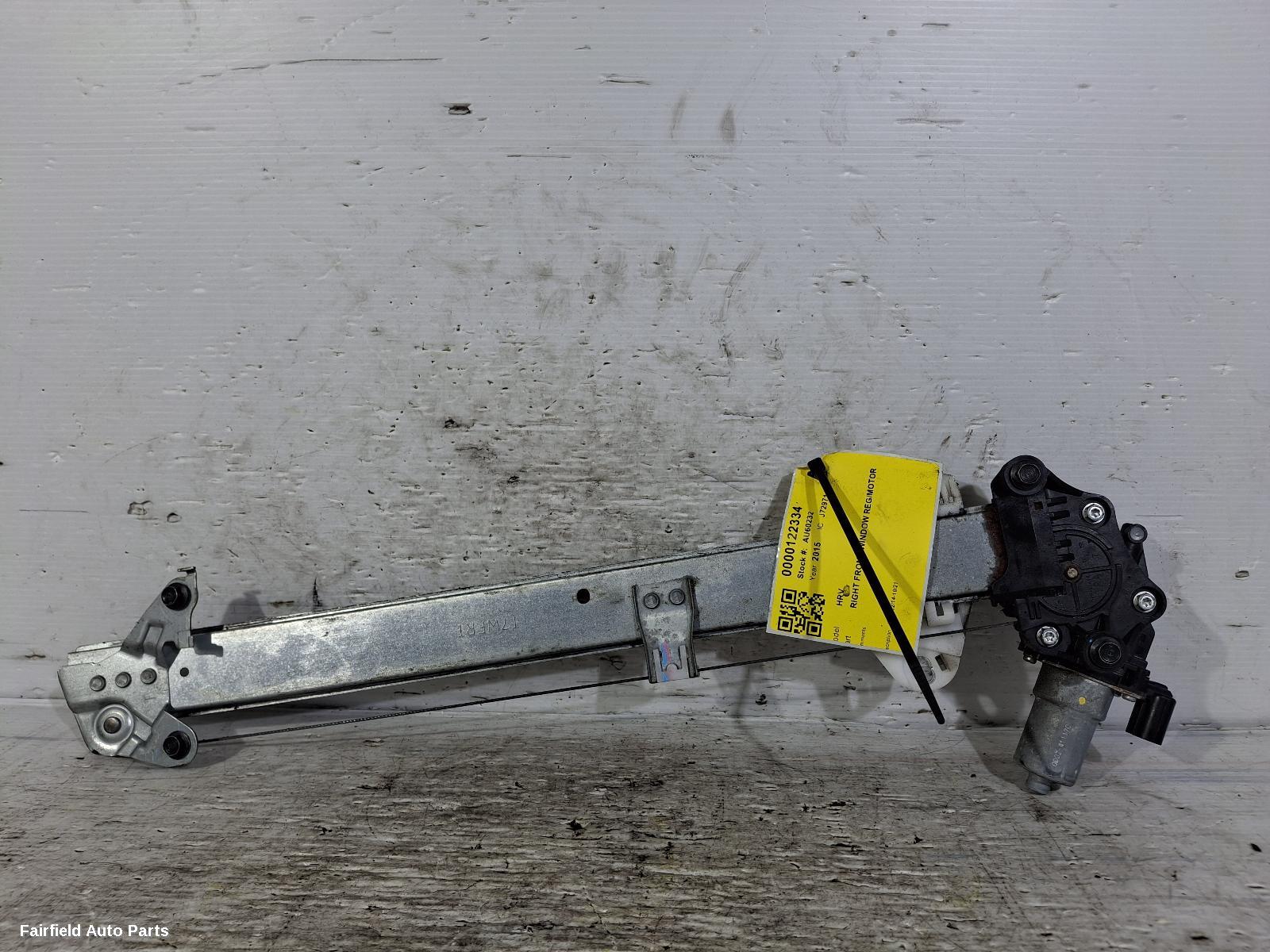 2014-2021 Honda Hrv Right Front Window Reg Motor