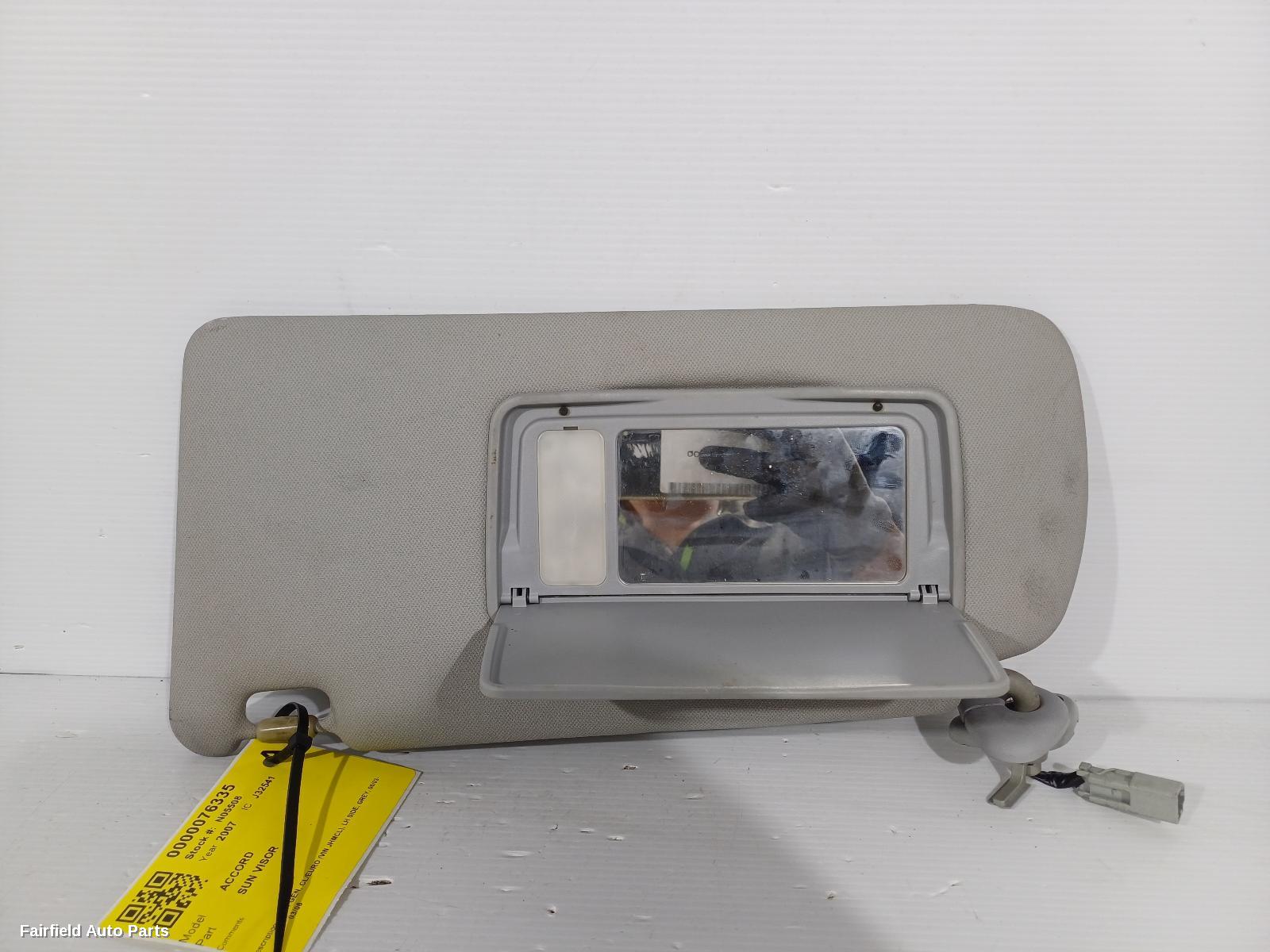 2003-2008 Honda Accord Sunvisor