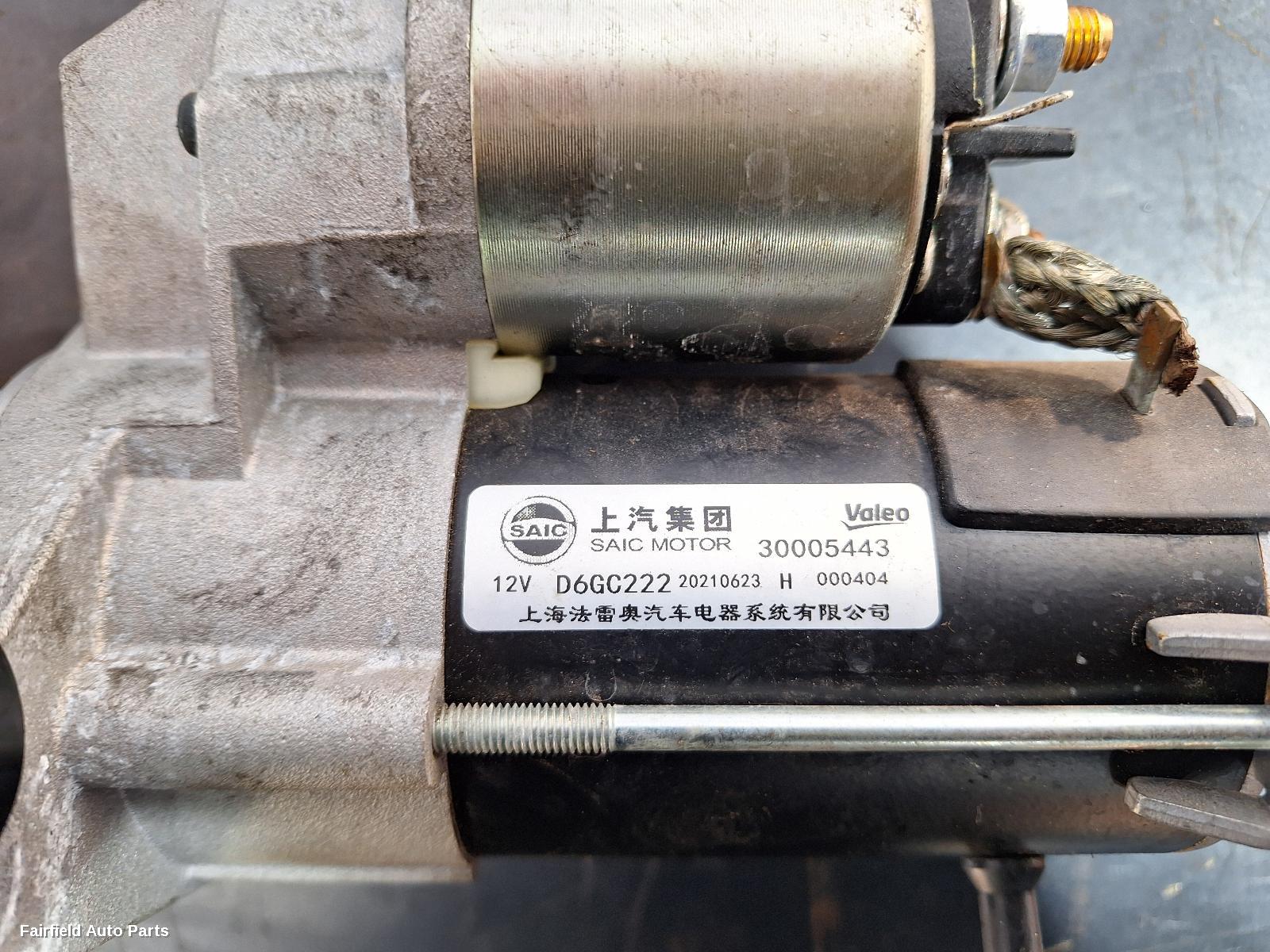 2017-2024 Mg Zs Starter