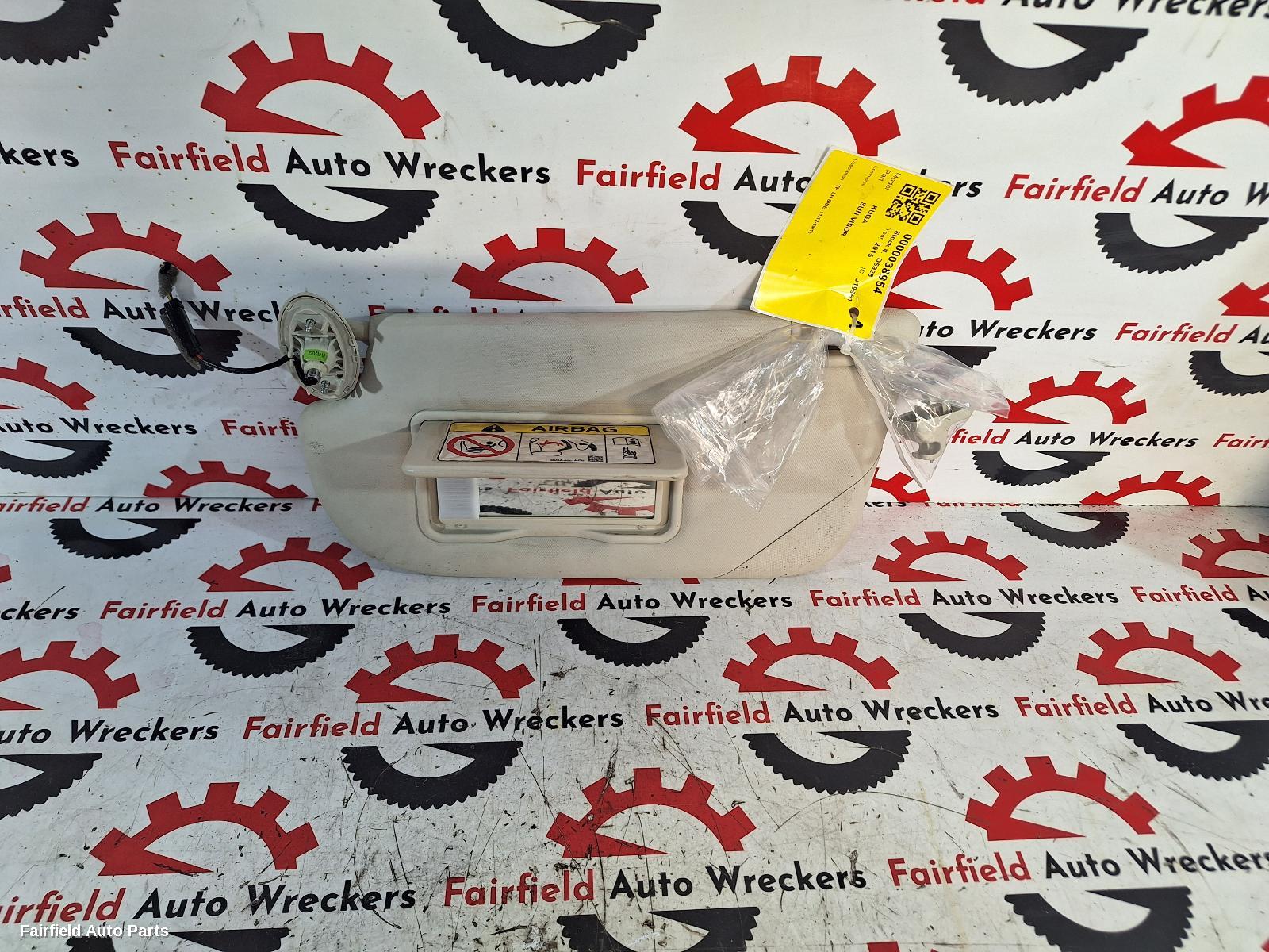 2012-2016 Ford Kuga Sunvisor
