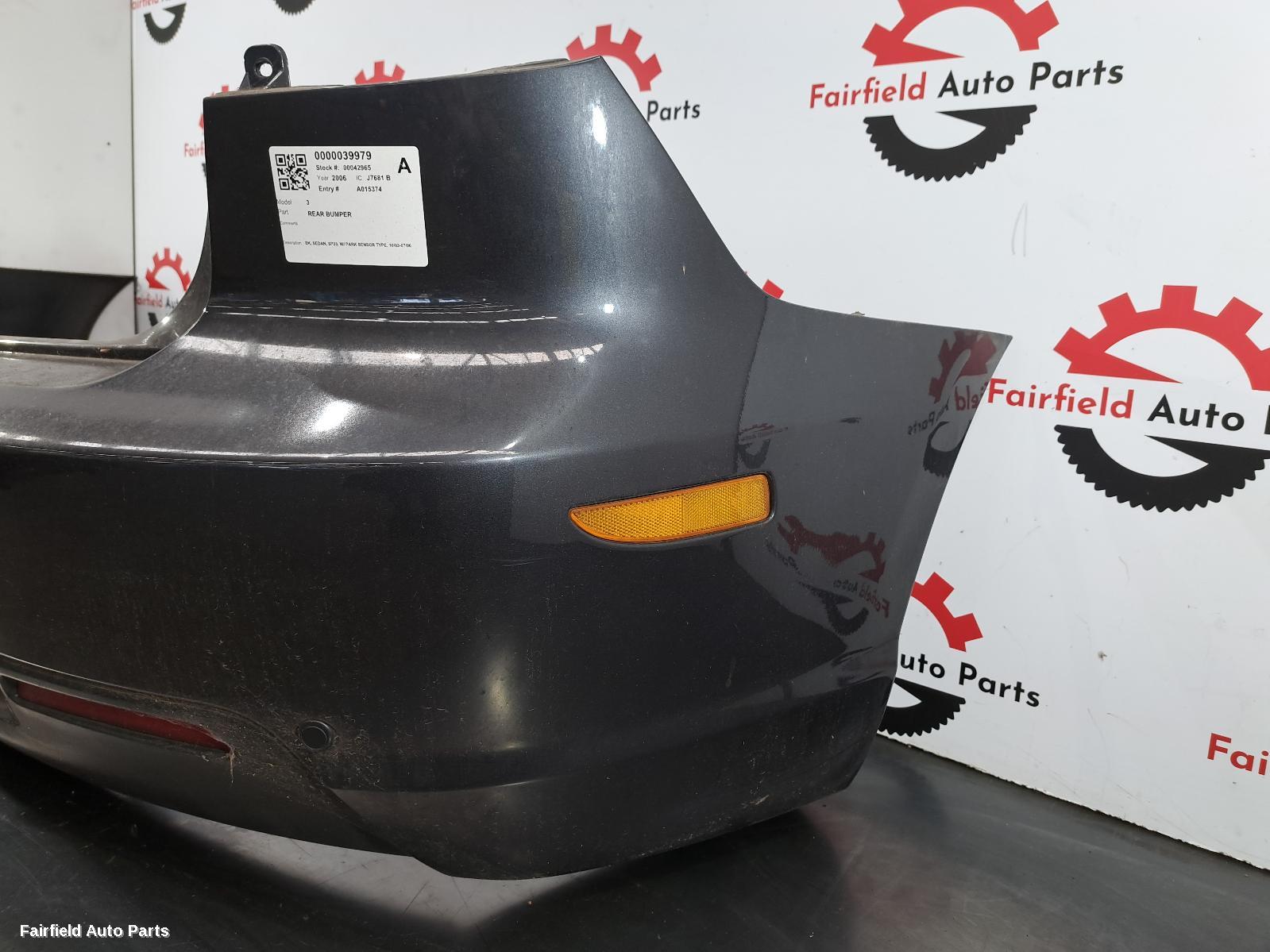 2003-2006 Mazda 3 Rear Bumper