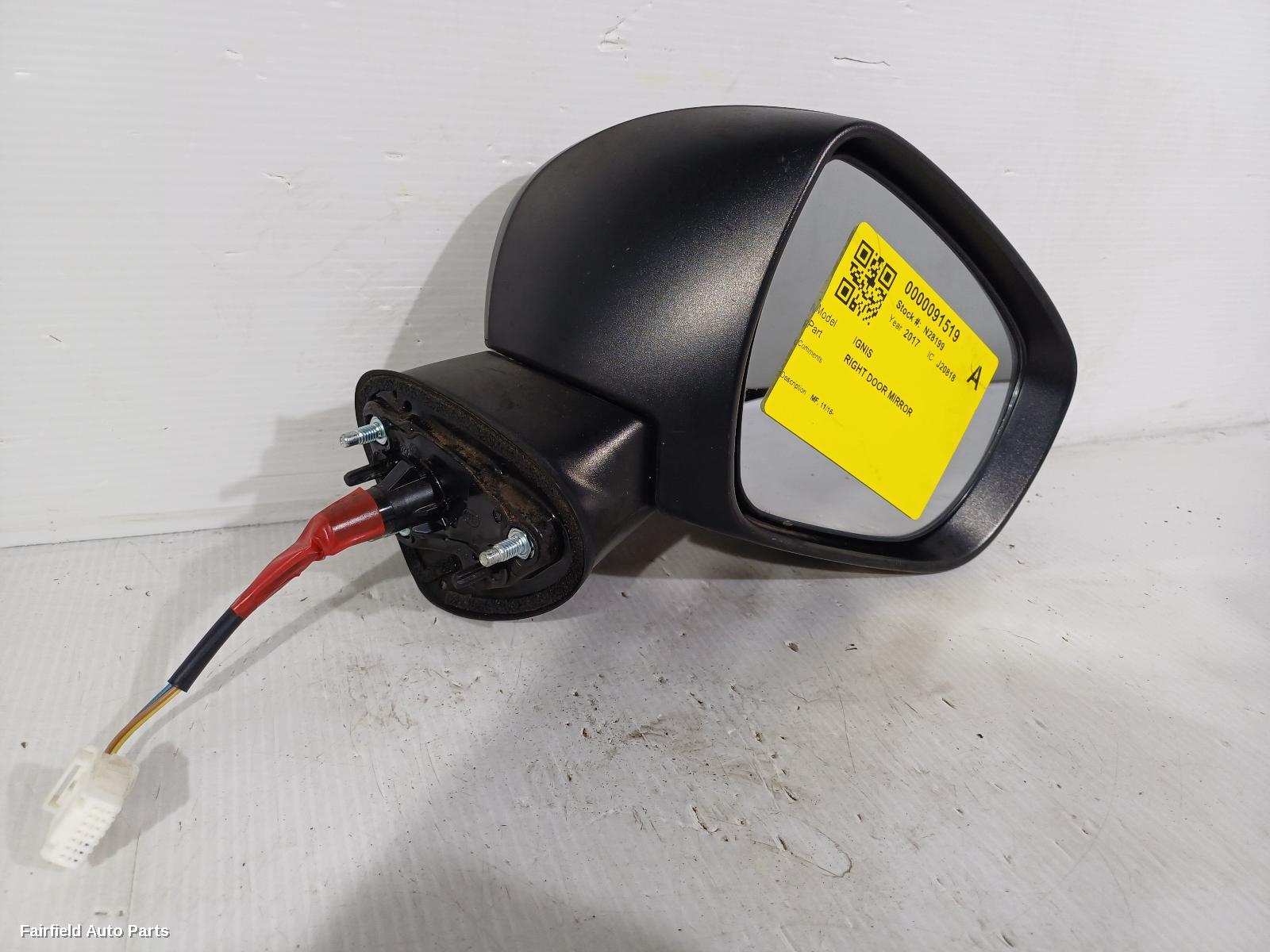2016-2026 Suzuki Ignis Right Door Mirror