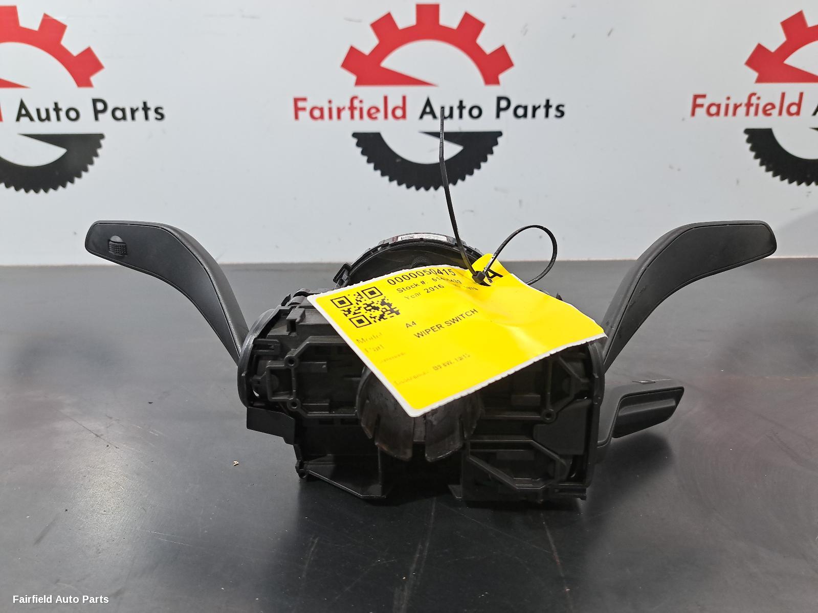 2015-2025 Audi A4 Wiper Switch